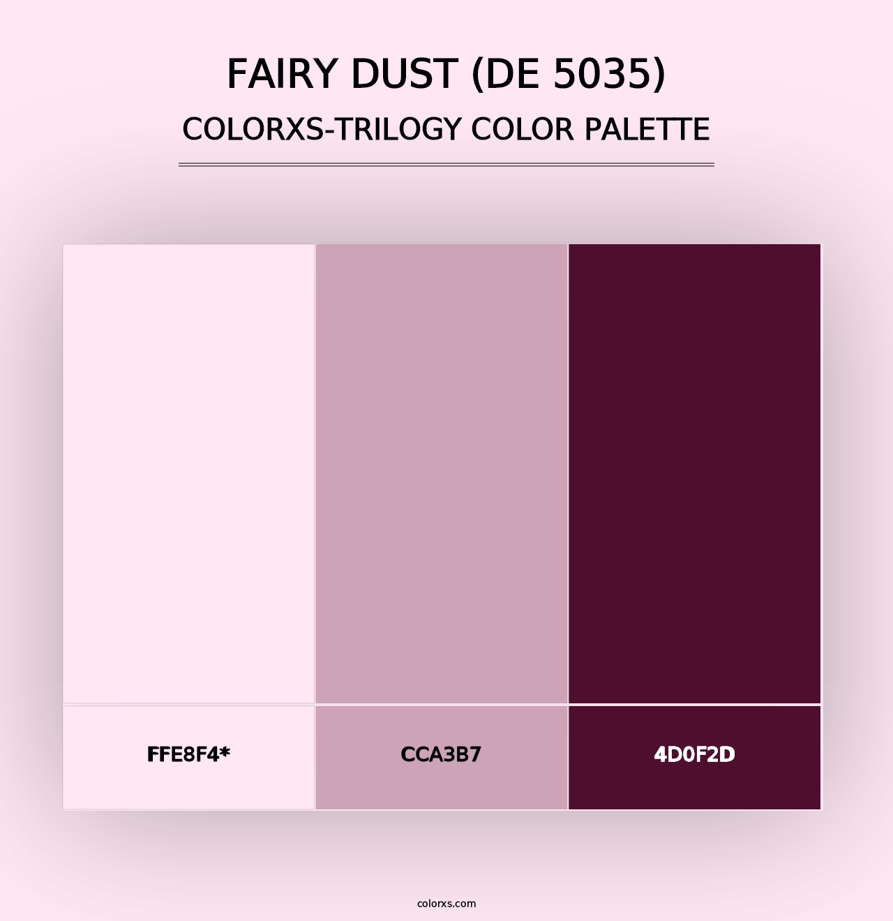 Fairy Dust (DE 5035) - Colorxs Trilogy Palette