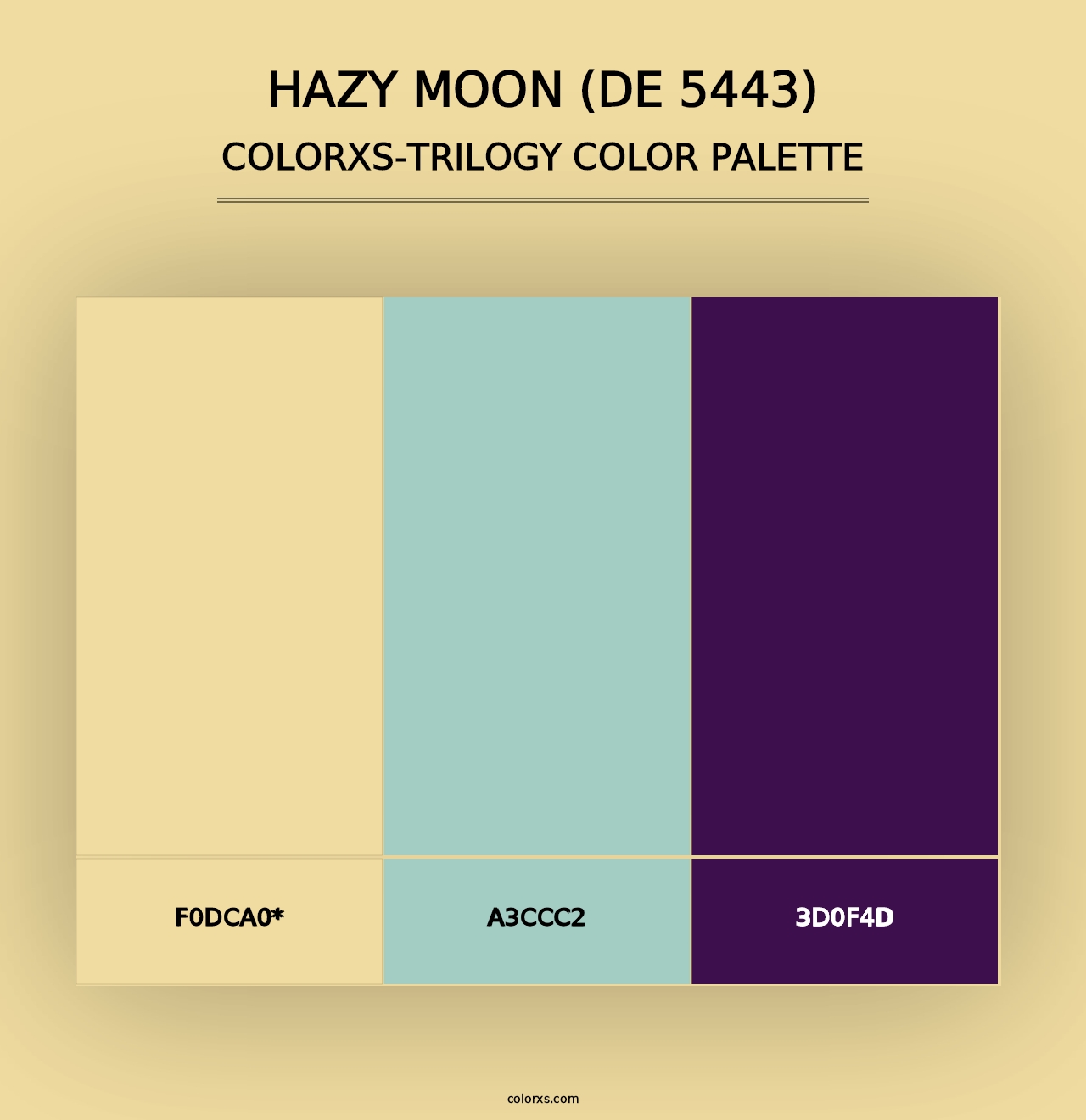 Hazy Moon (DE 5443) - Colorxs Trilogy Palette