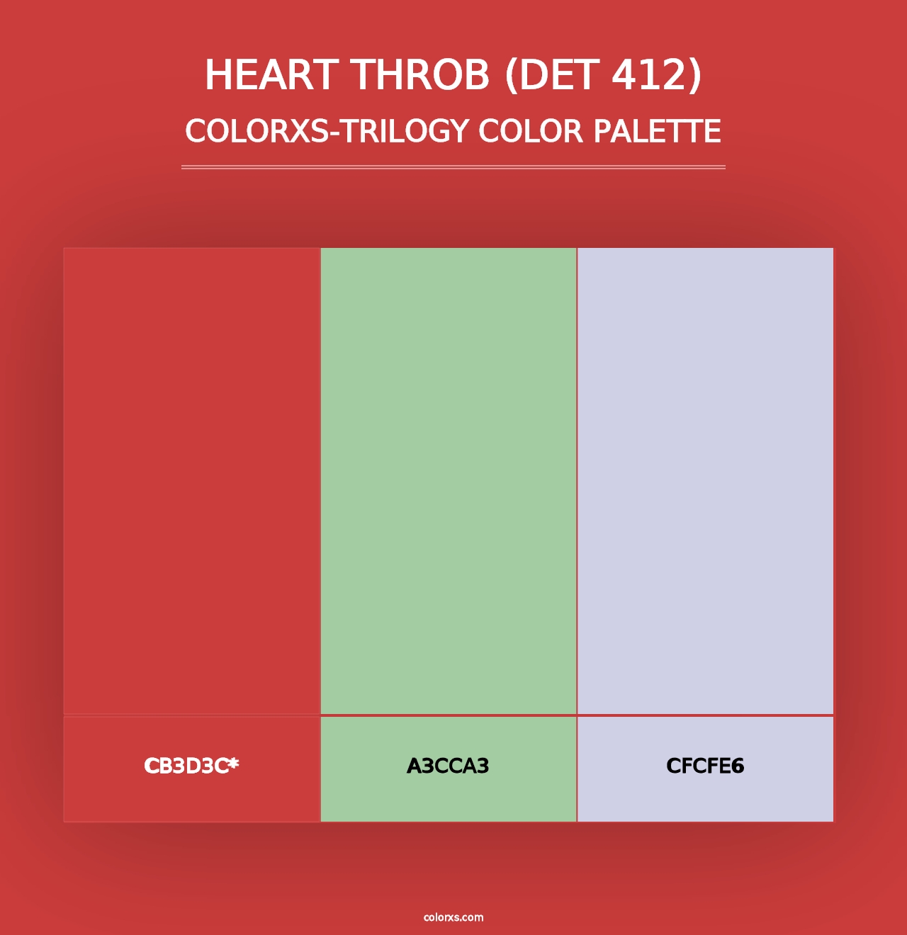 Heart Throb (DET 412) - Colorxs Trilogy Palette