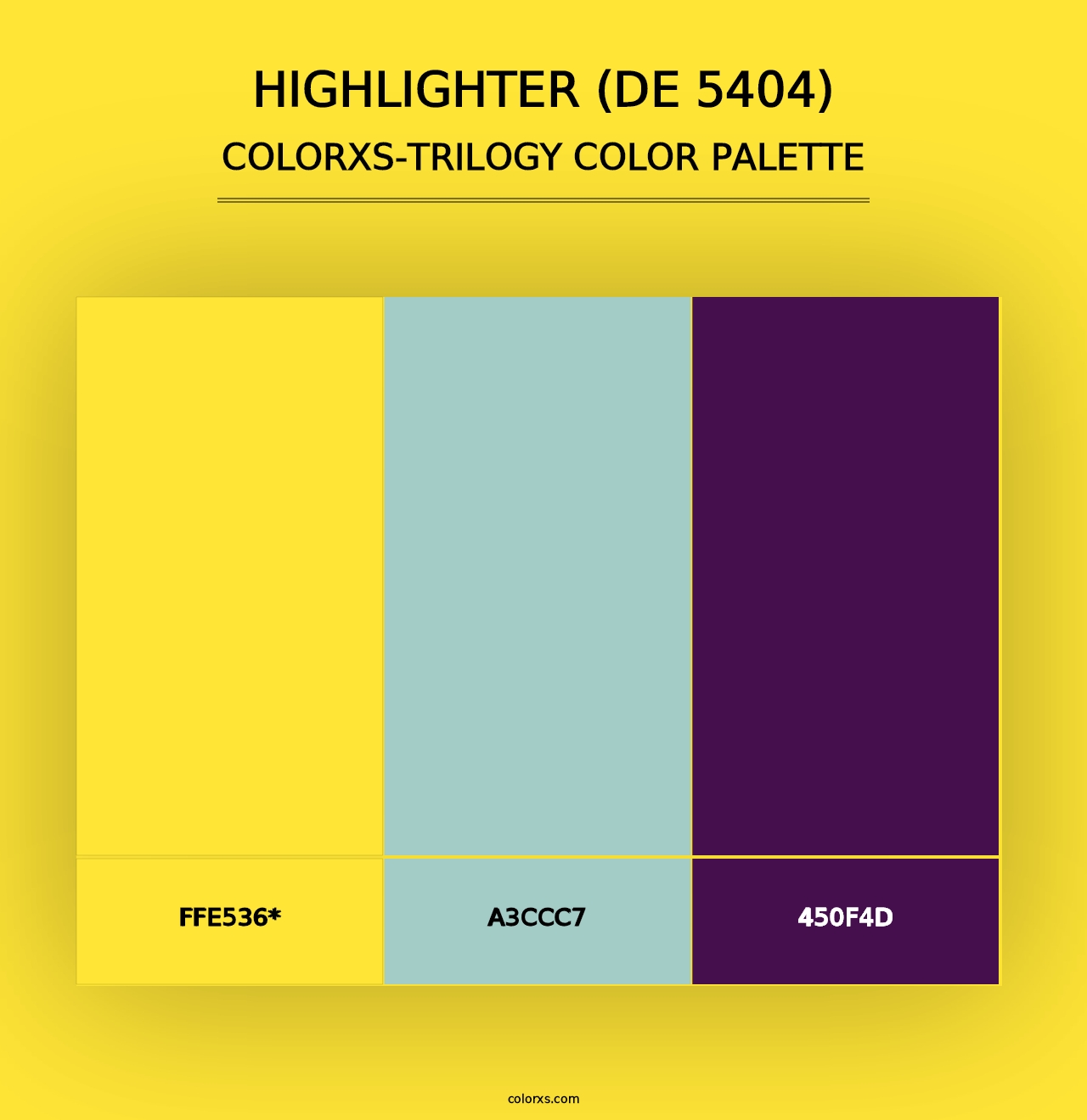 Highlighter (DE 5404) - Colorxs Trilogy Palette