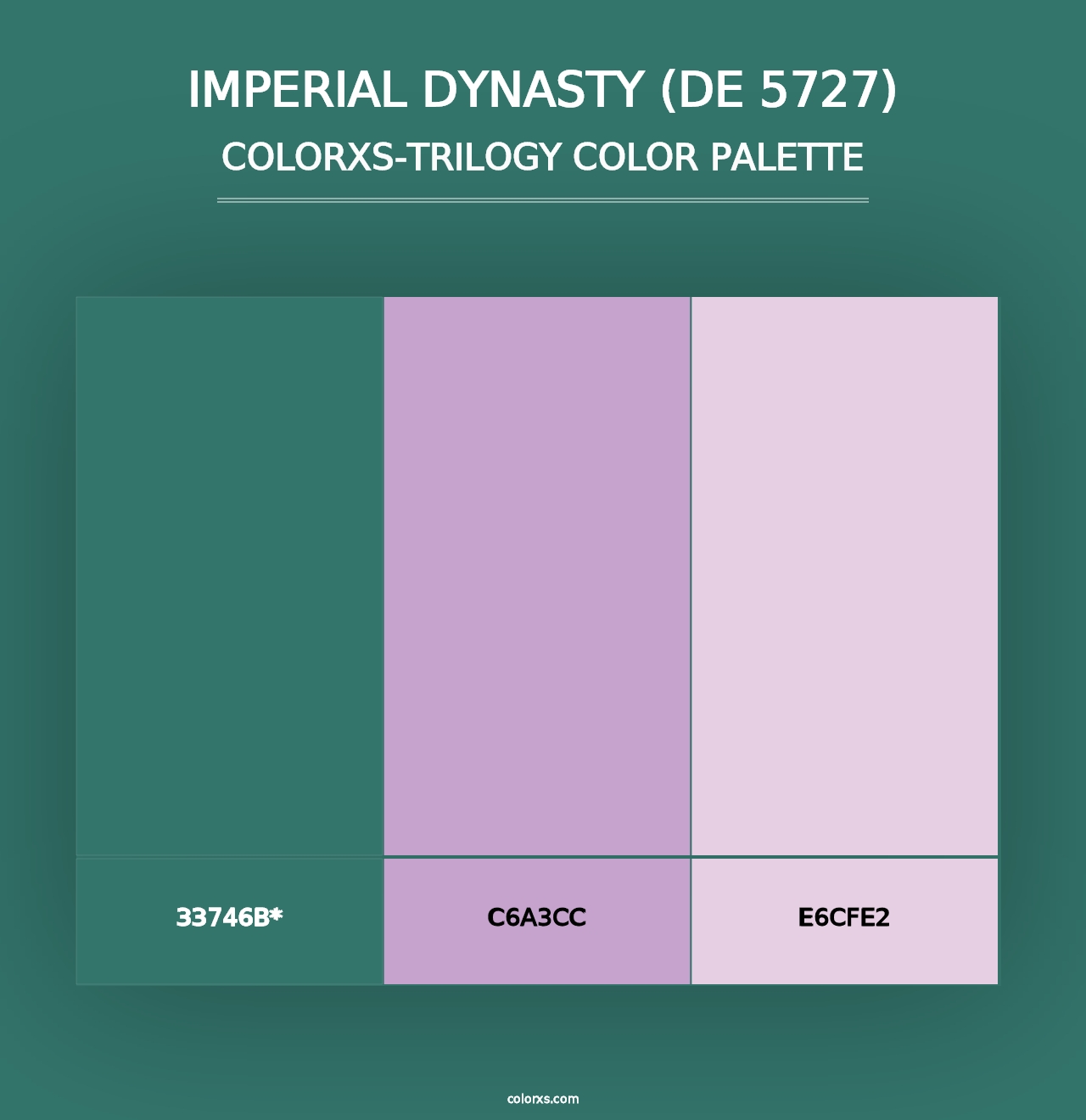 Imperial Dynasty (DE 5727) - Colorxs Trilogy Palette