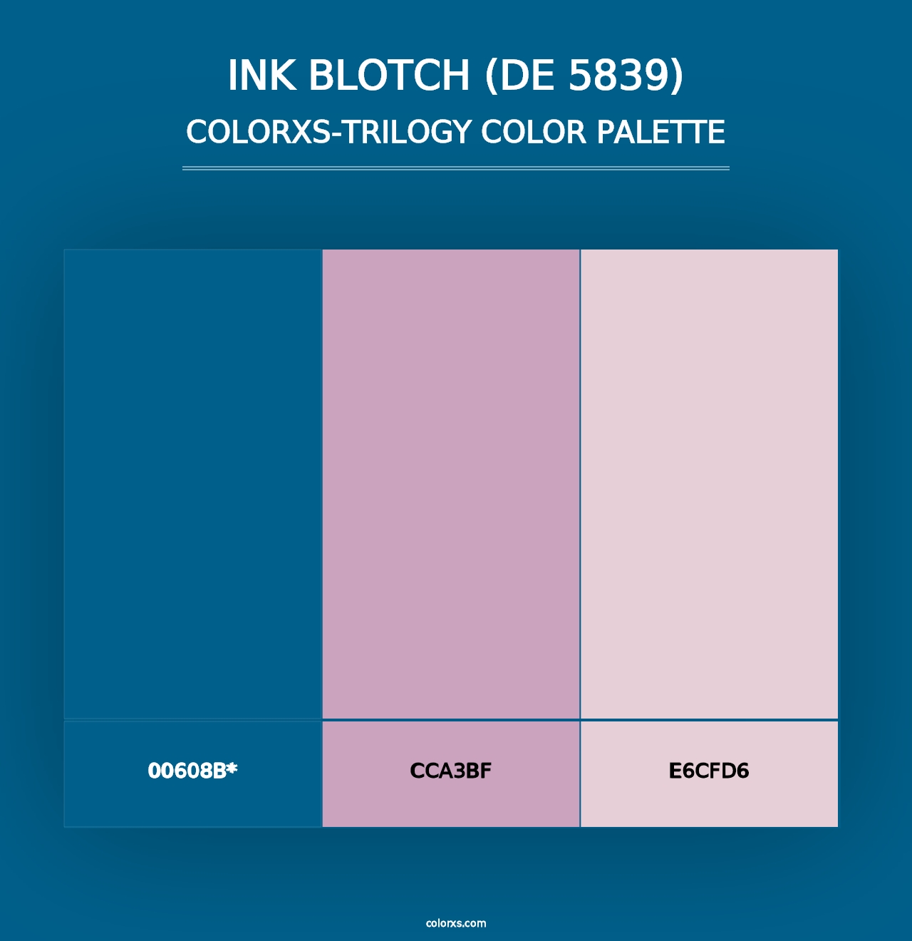 Ink Blotch (DE 5839) - Colorxs Trilogy Palette