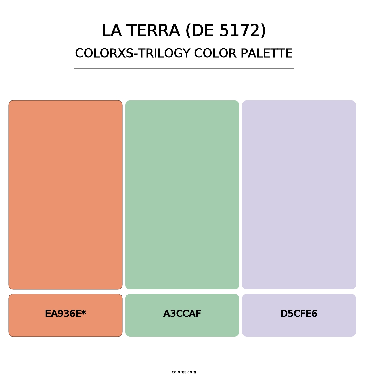 La Terra (DE 5172) - Colorxs Trilogy Palette