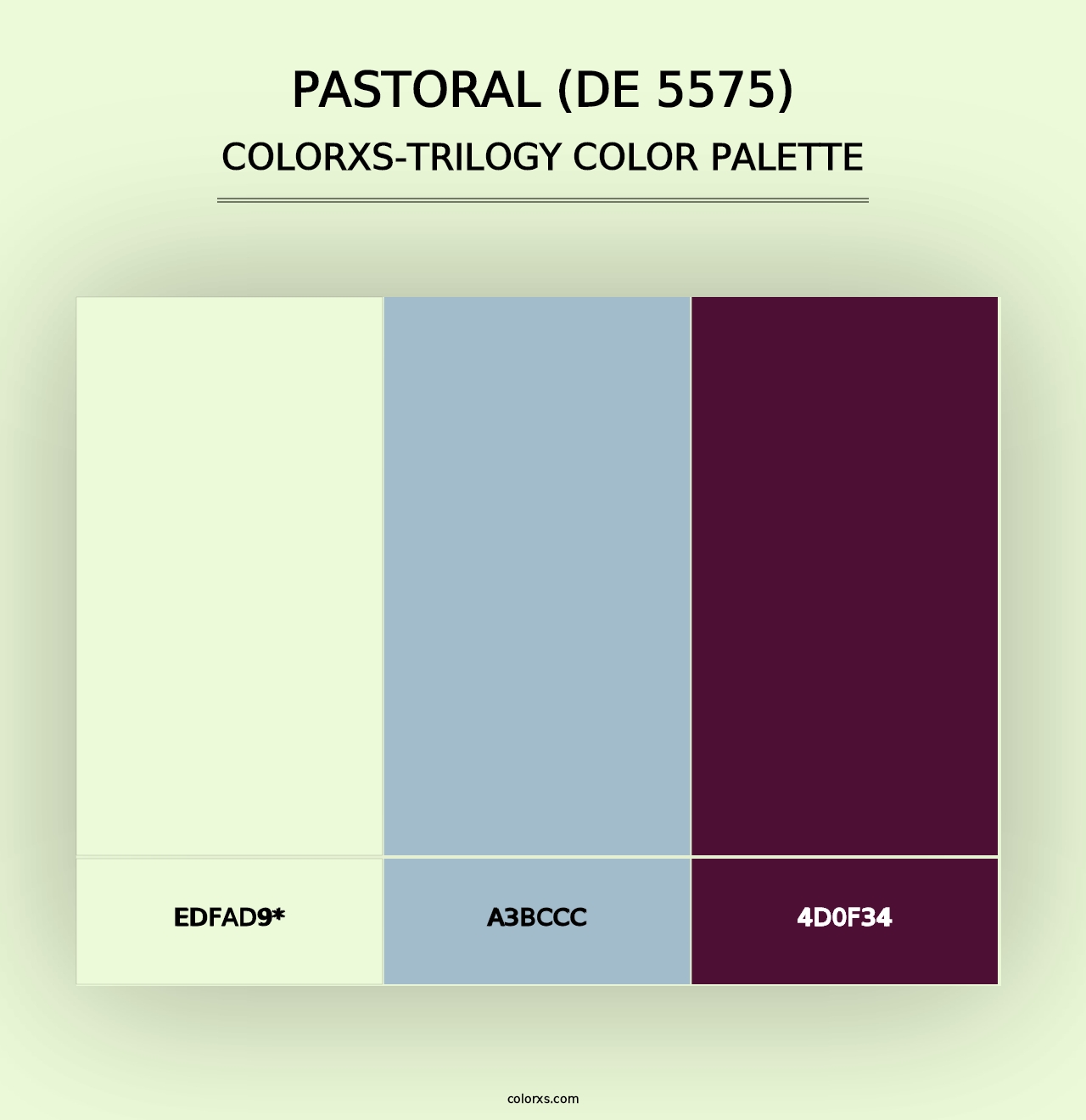 Pastoral (DE 5575) - Colorxs Trilogy Palette