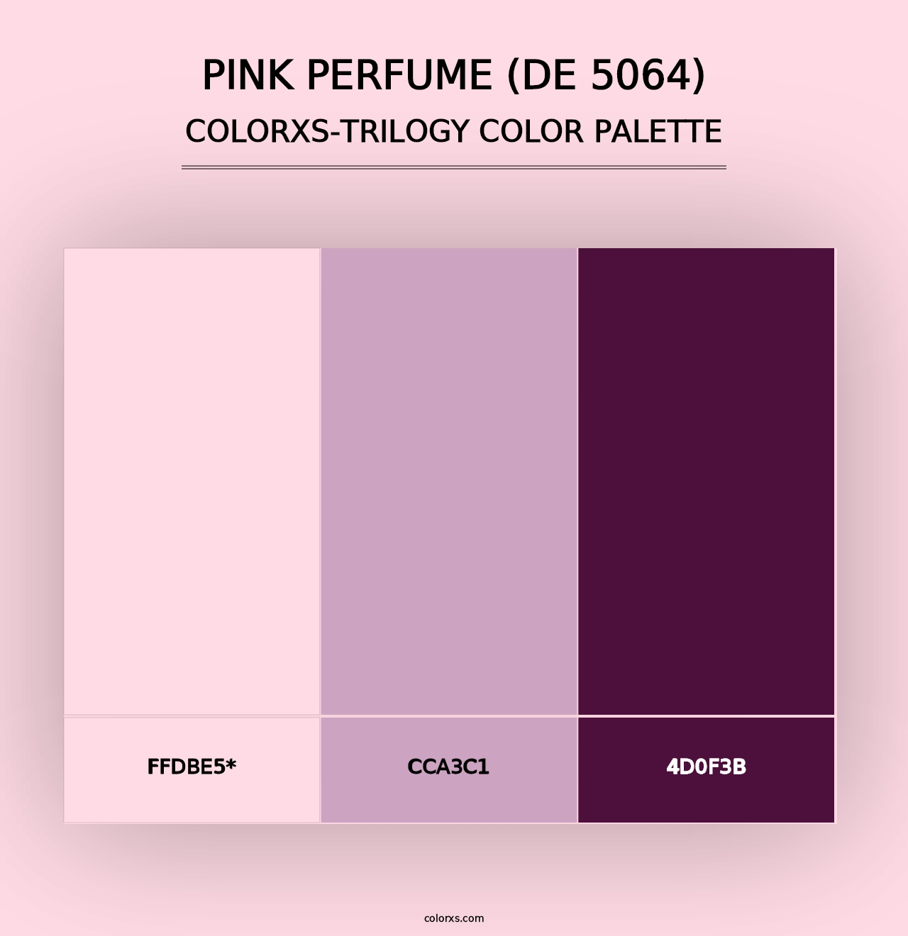 Pink Perfume (DE 5064) - Colorxs Trilogy Palette