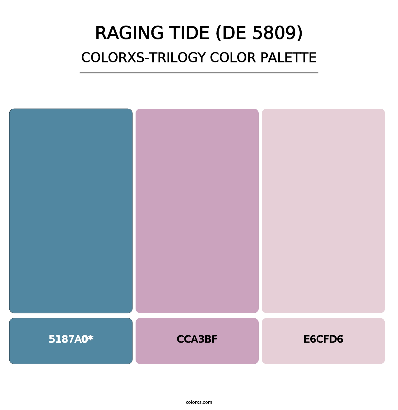 Raging Tide (DE 5809) - Colorxs Trilogy Palette