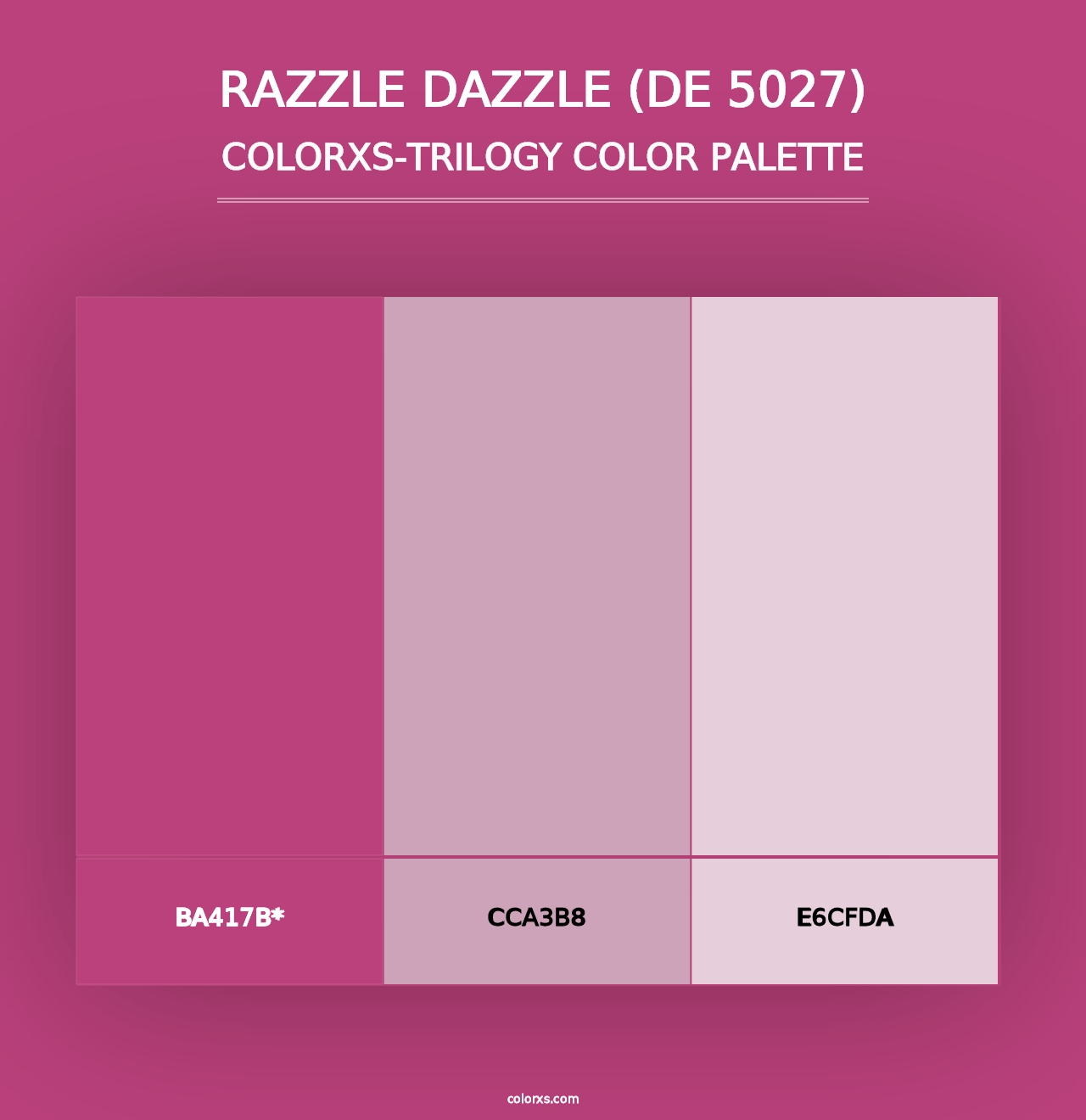 Razzle Dazzle (DE 5027) - Colorxs Trilogy Palette