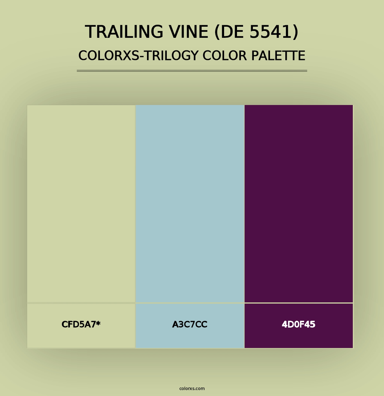 Trailing Vine (DE 5541) - Colorxs Trilogy Palette