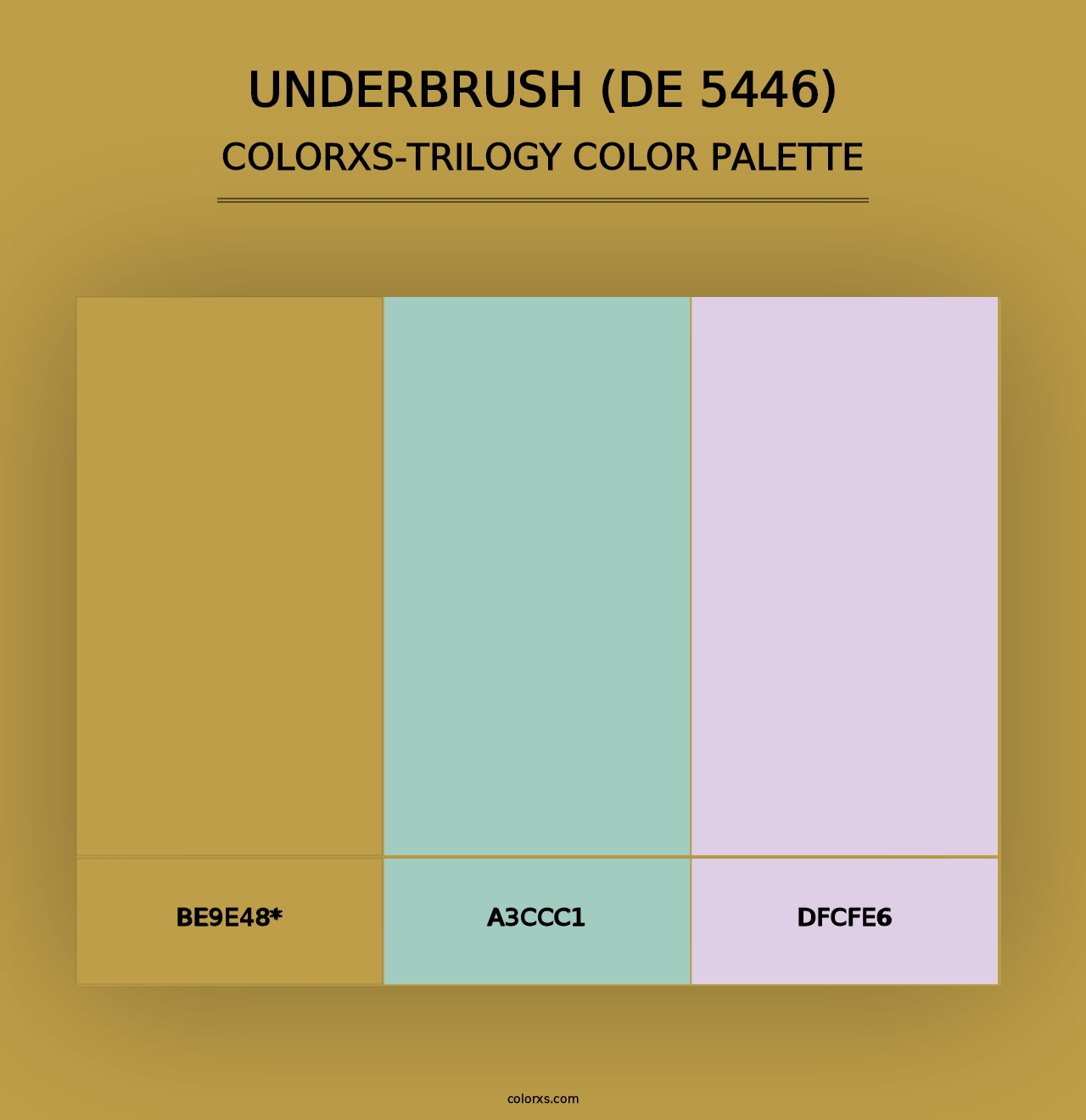 Underbrush (DE 5446) - Colorxs Trilogy Palette