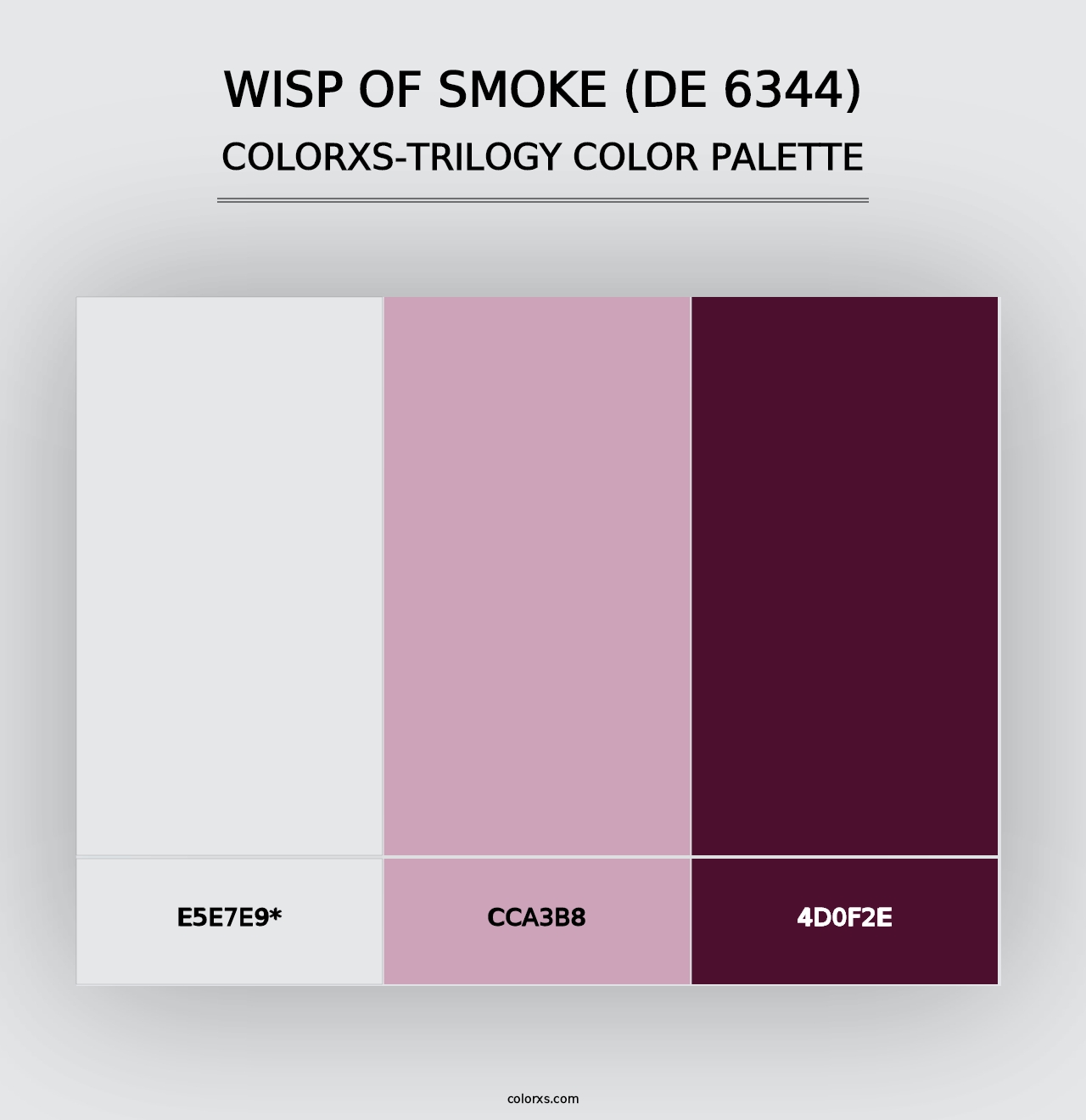 Wisp of Smoke (DE 6344) - Colorxs Trilogy Palette