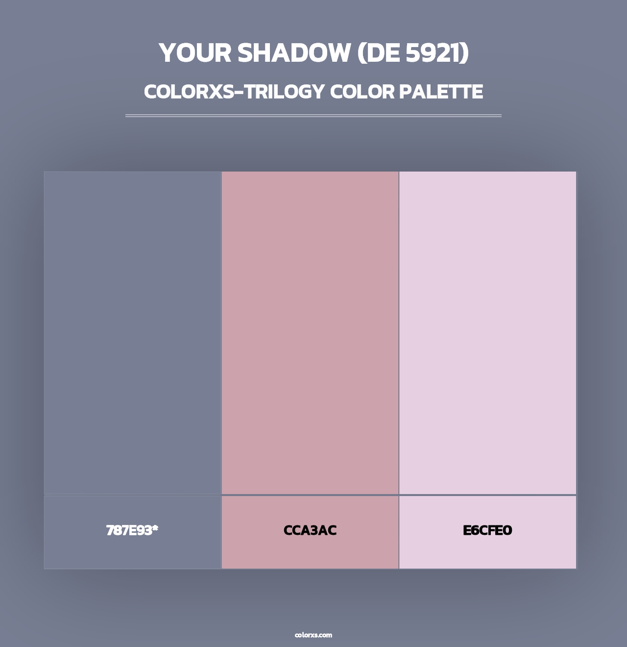 Your Shadow (DE 5921) - Colorxs Trilogy Palette