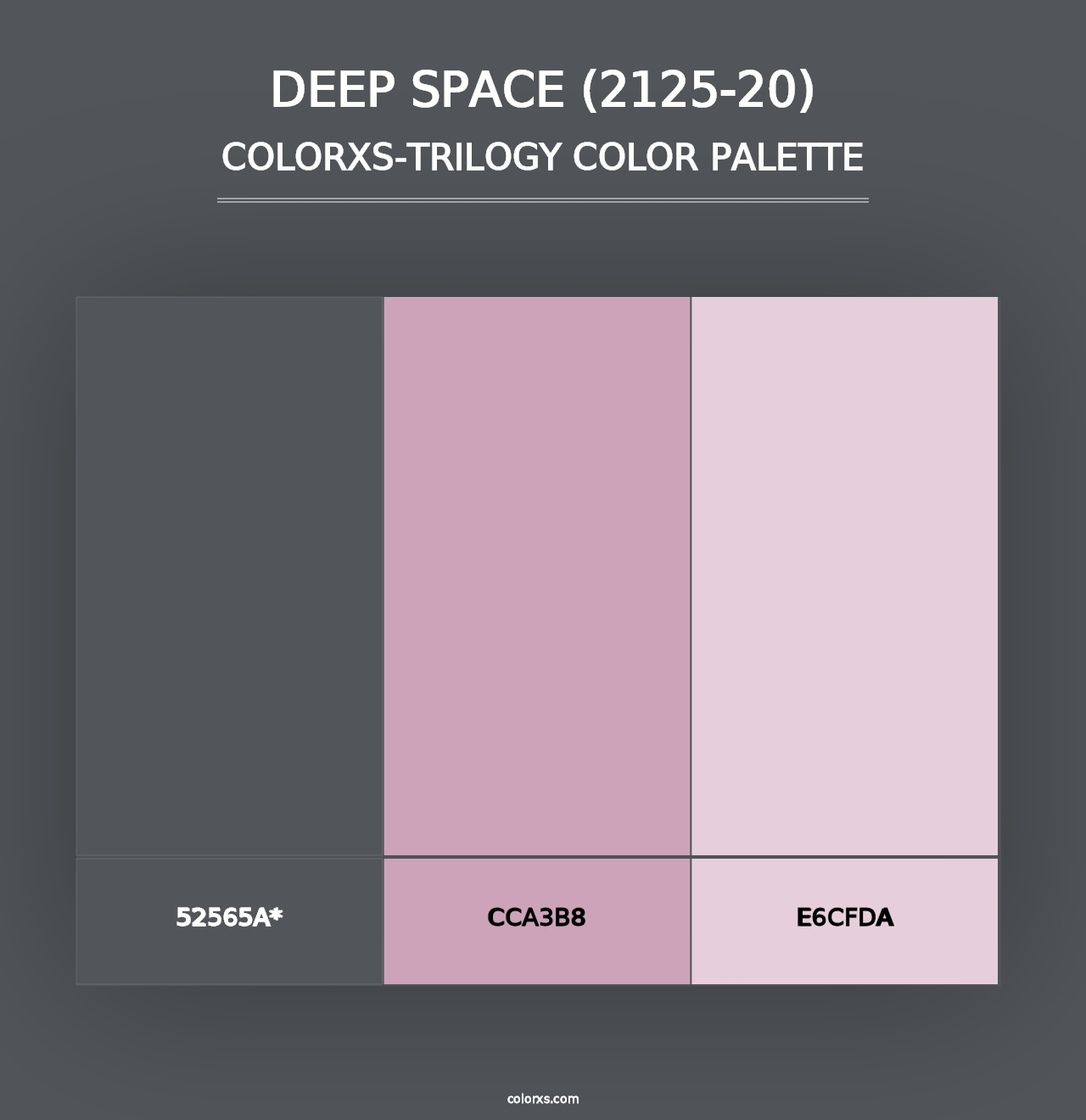 Deep Space (2125-20) - Colorxs Trilogy Palette