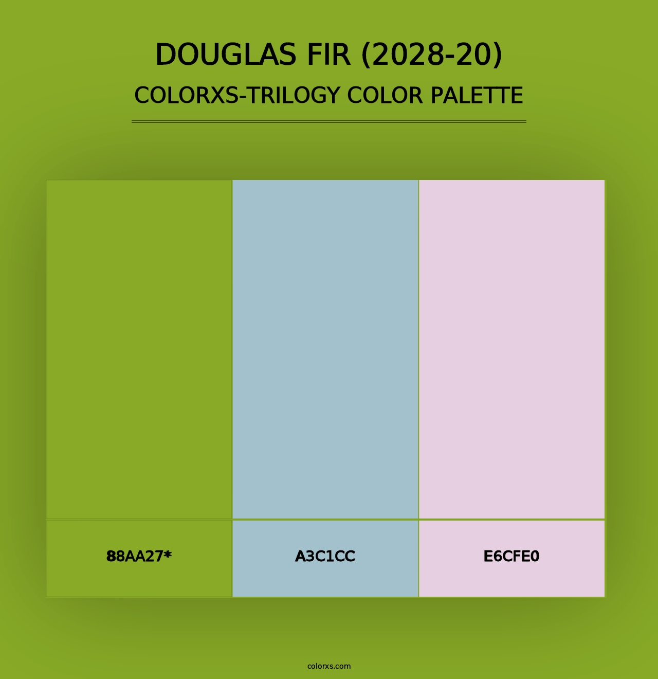 Douglas Fir (2028-20) - Colorxs Trilogy Palette