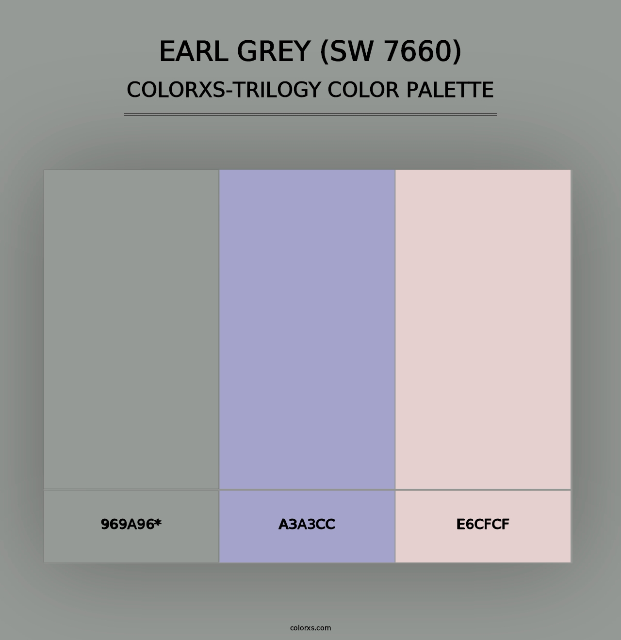 Earl Grey (SW 7660) - Colorxs Trilogy Palette