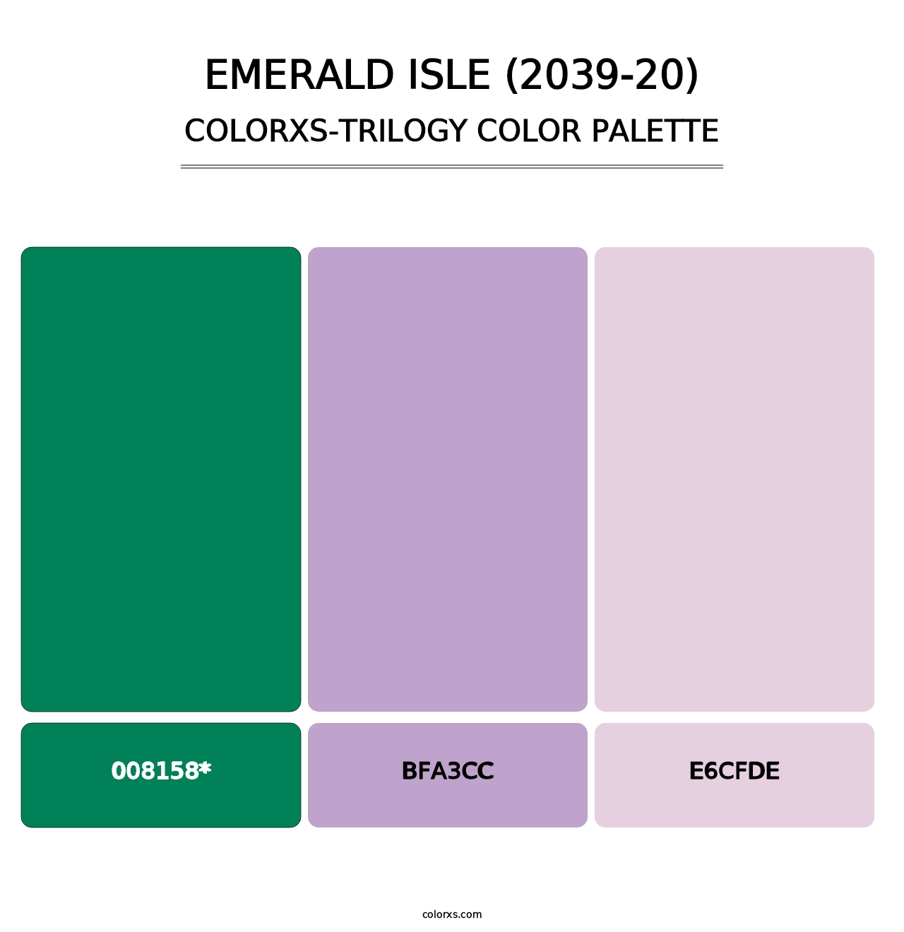 Emerald Isle (2039-20) - Colorxs Trilogy Palette