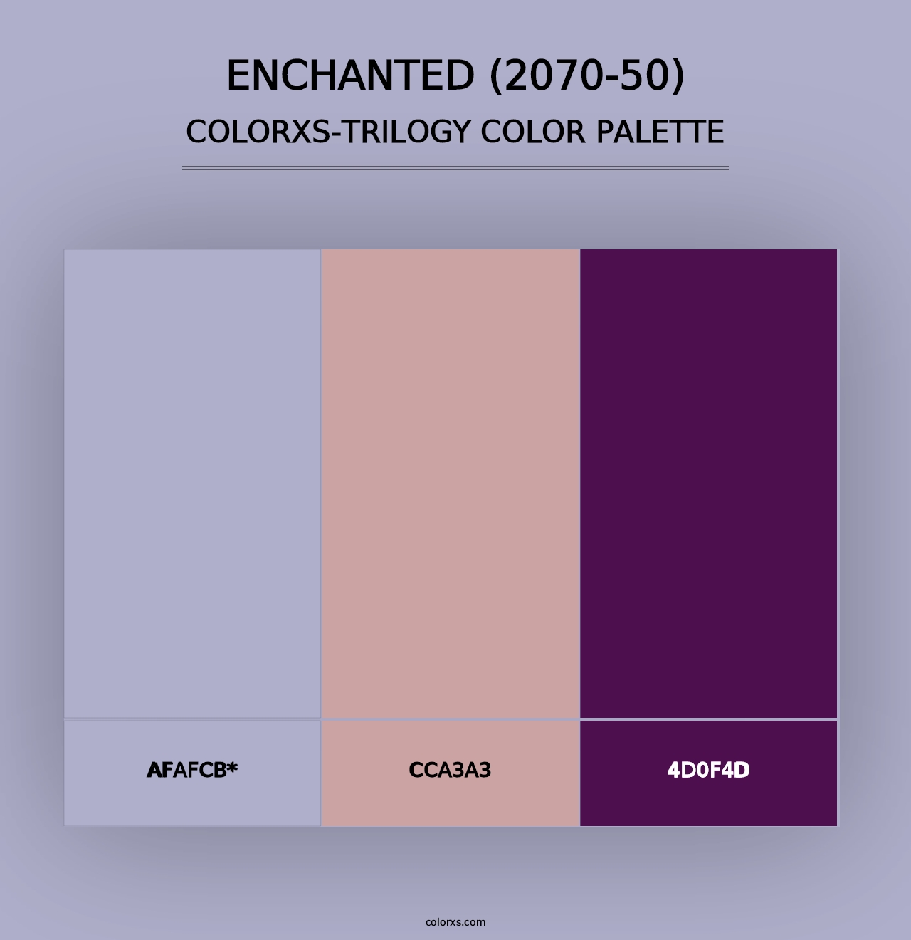 Enchanted (2070-50) - Colorxs Trilogy Palette