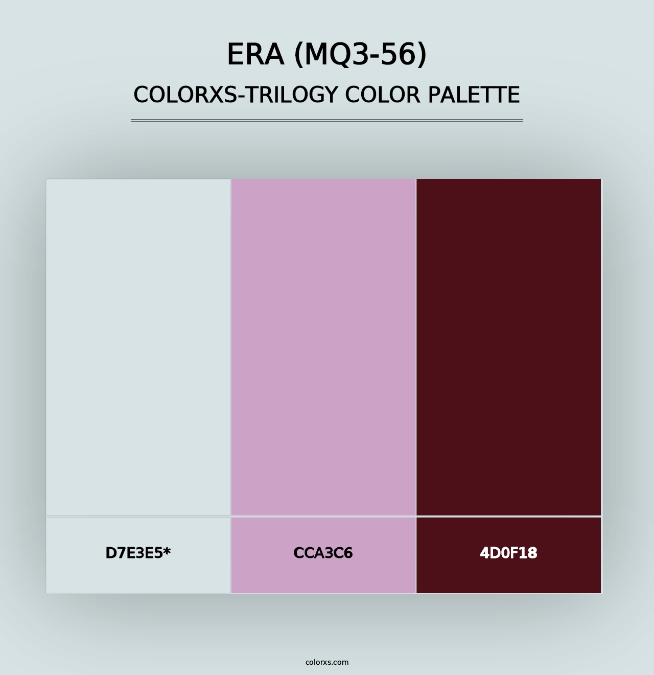 Era (MQ3-56) - Colorxs Trilogy Palette