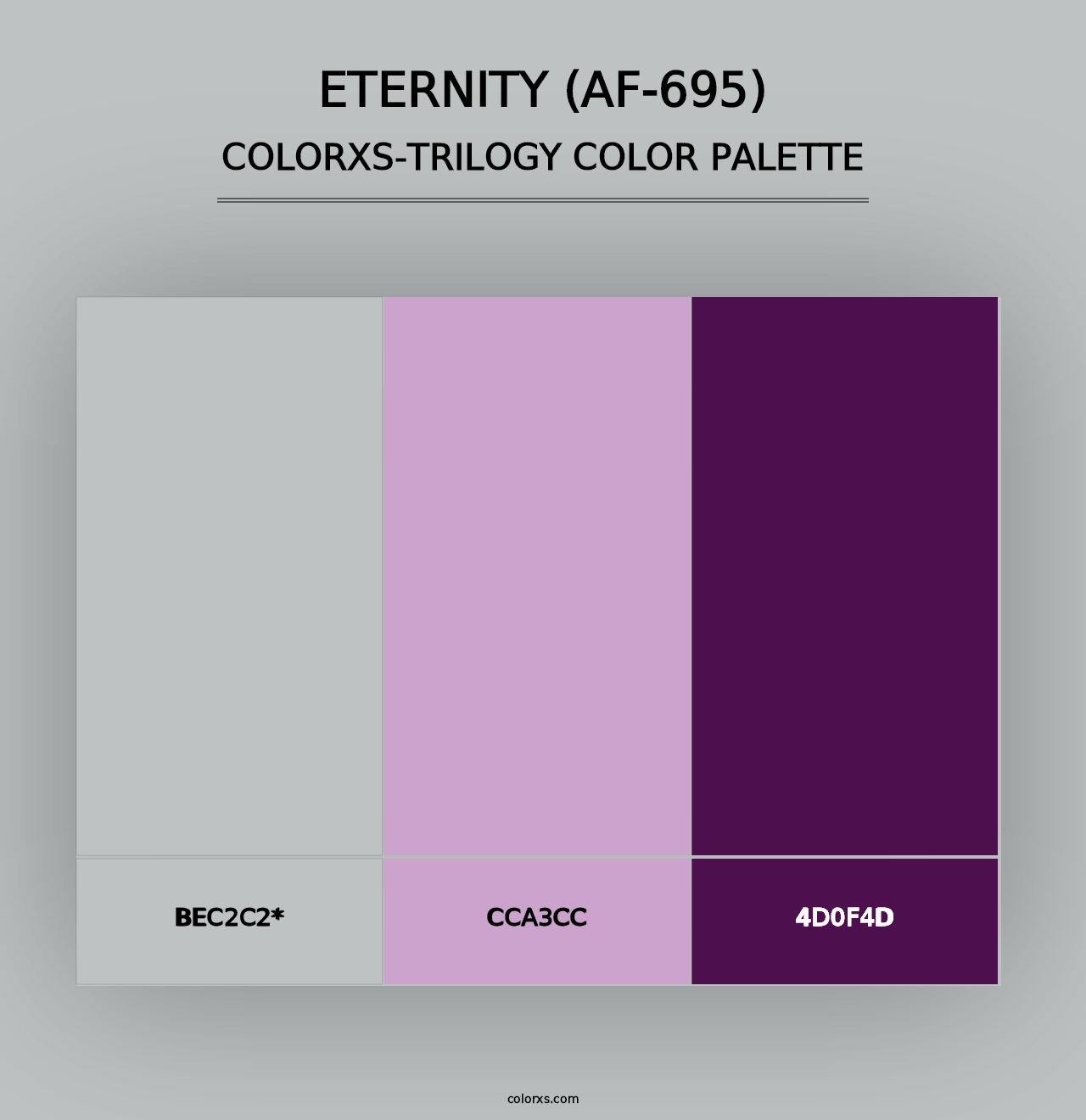 Eternity (AF-695) - Colorxs Trilogy Palette