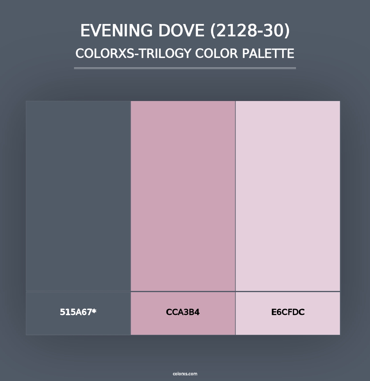 Evening Dove (2128-30) - Colorxs Trilogy Palette