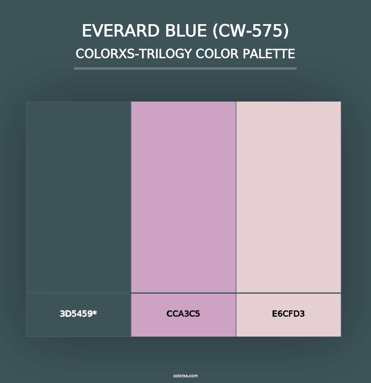 Everard Blue (CW-575) - Colorxs Trilogy Palette