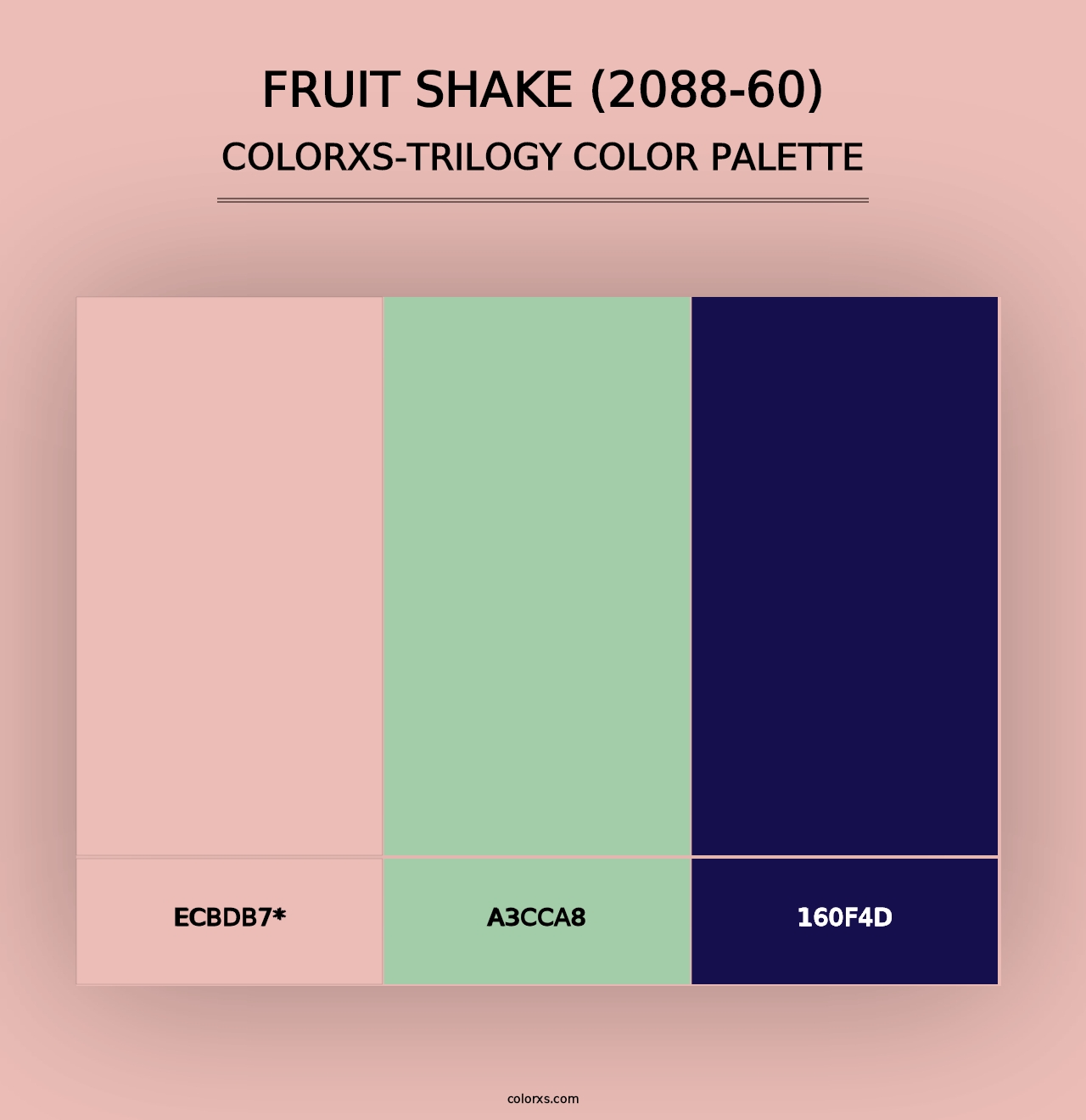 Fruit Shake (2088-60) - Colorxs Trilogy Palette