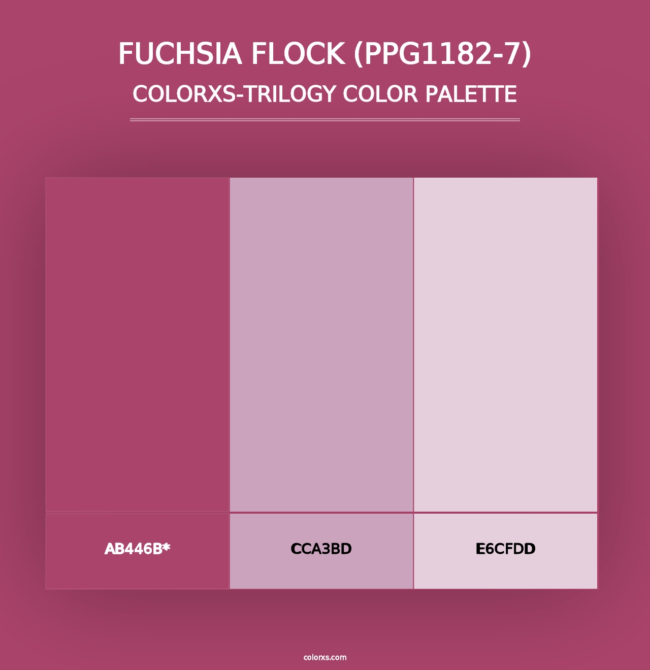 Fuchsia Flock (PPG1182-7) - Colorxs Trilogy Palette