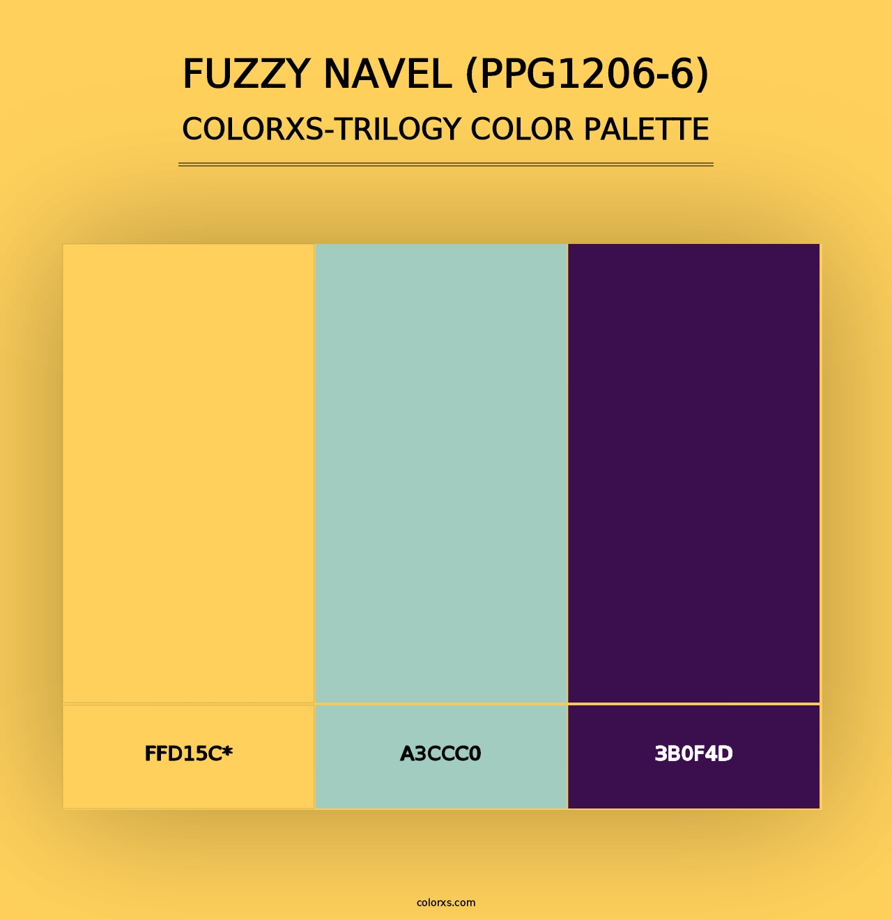 Fuzzy Navel (PPG1206-6) - Colorxs Trilogy Palette