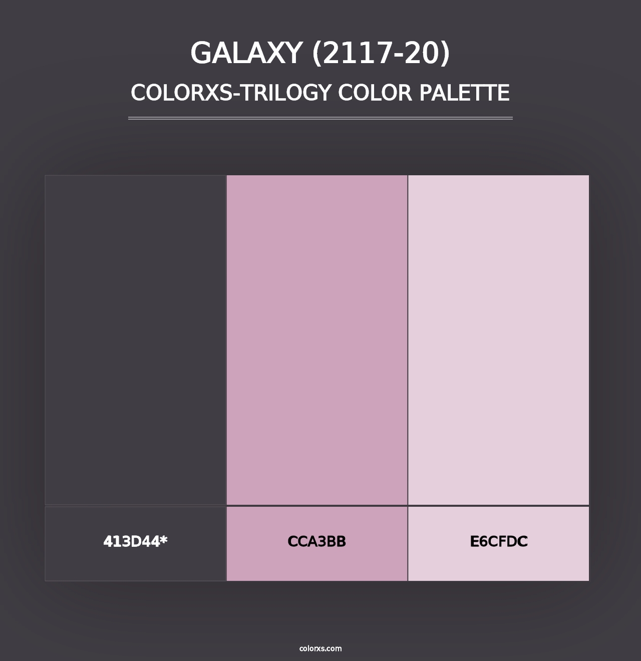 Galaxy (2117-20) - Colorxs Trilogy Palette