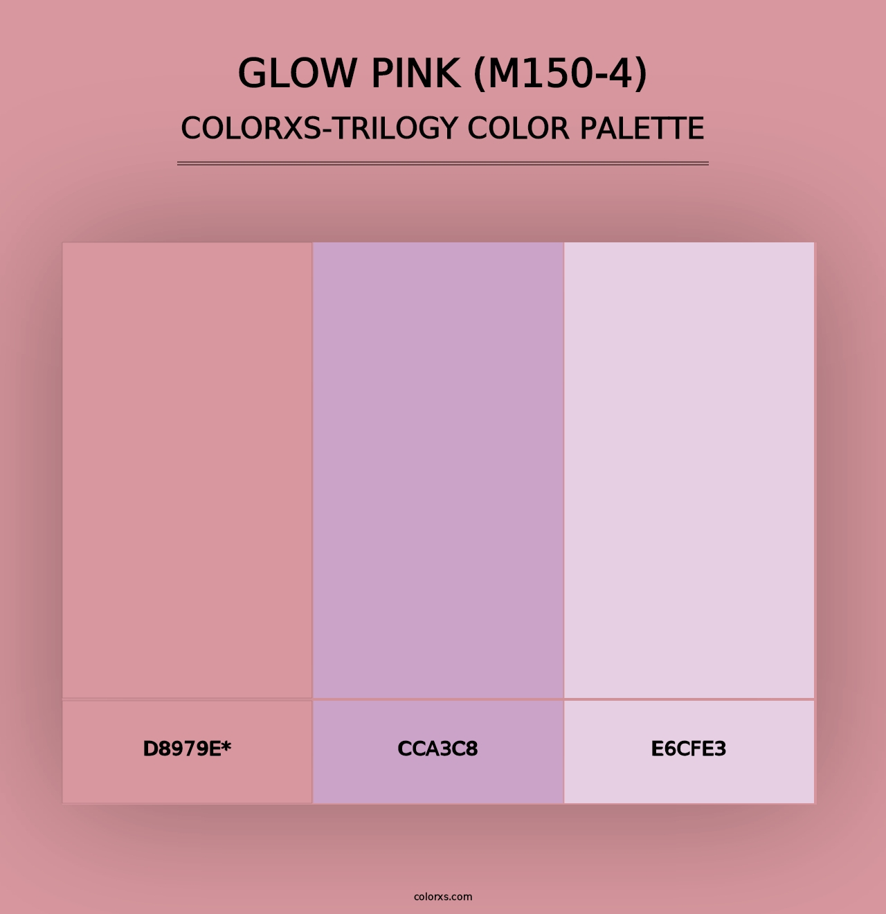 Glow Pink (M150-4) - Colorxs Trilogy Palette