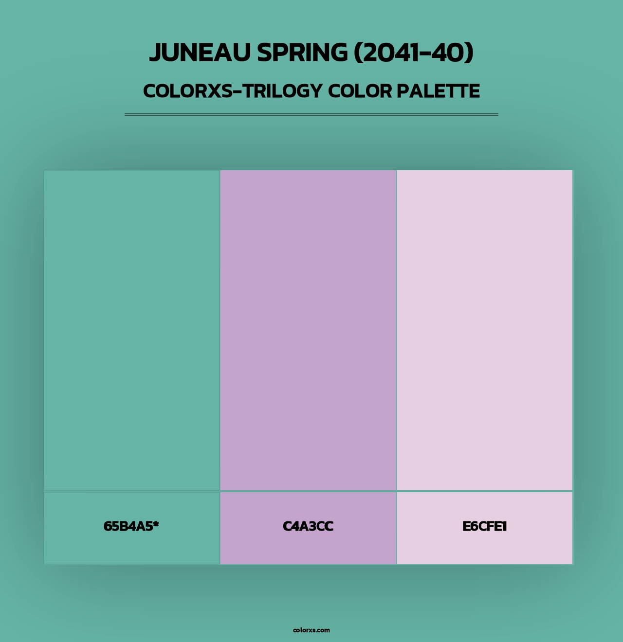 Juneau Spring (2041-40) - Colorxs Trilogy Palette