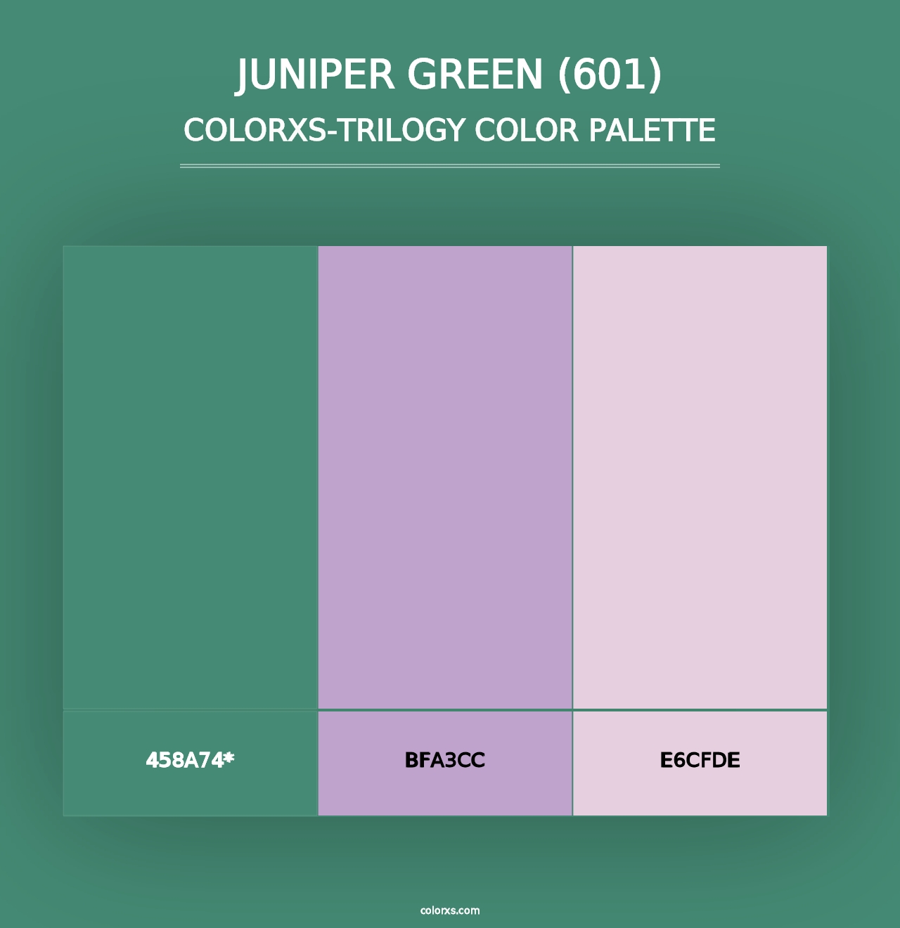 Juniper Green (601) - Colorxs Trilogy Palette