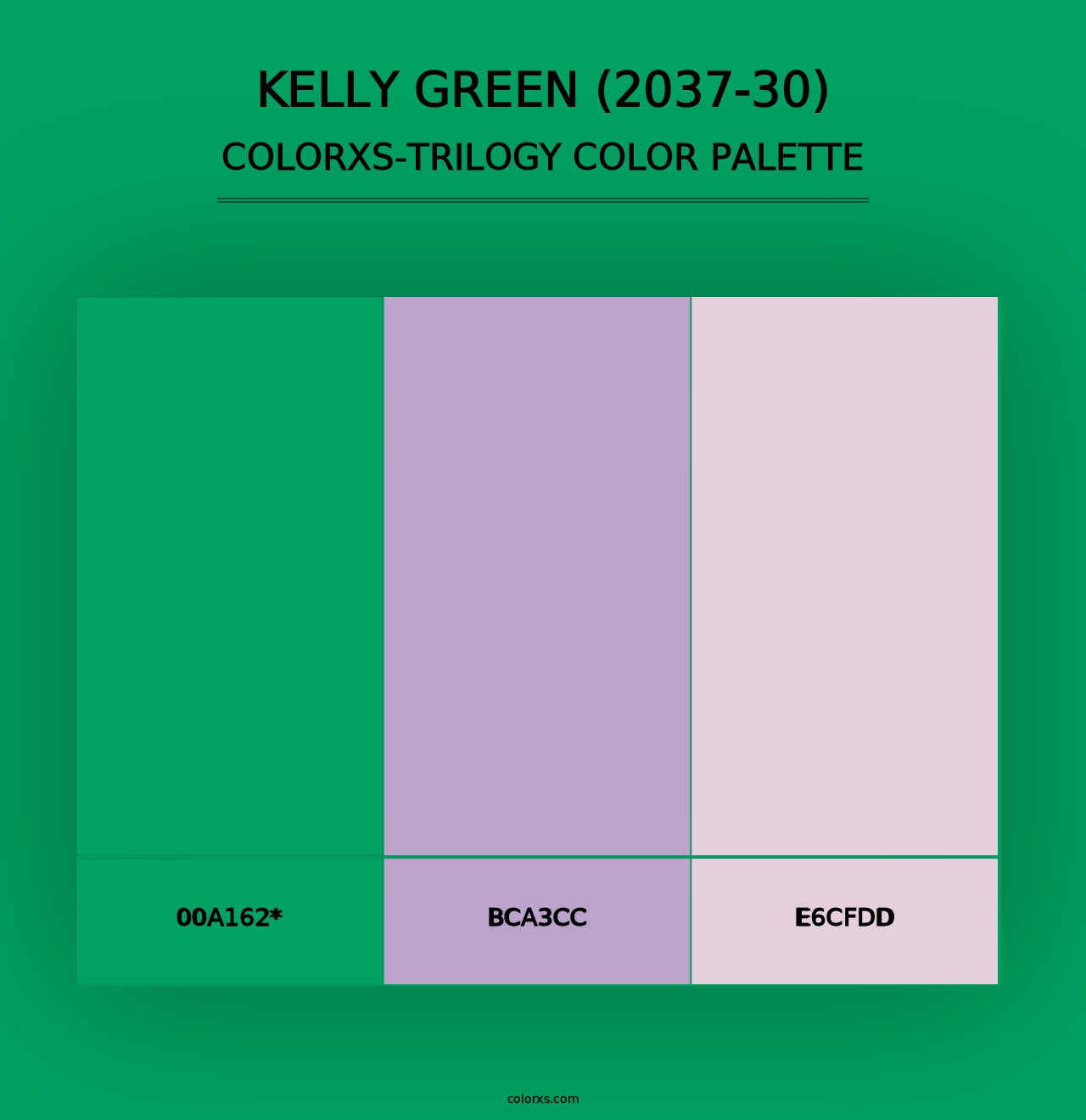 Kelly Green (2037-30) - Colorxs Trilogy Palette