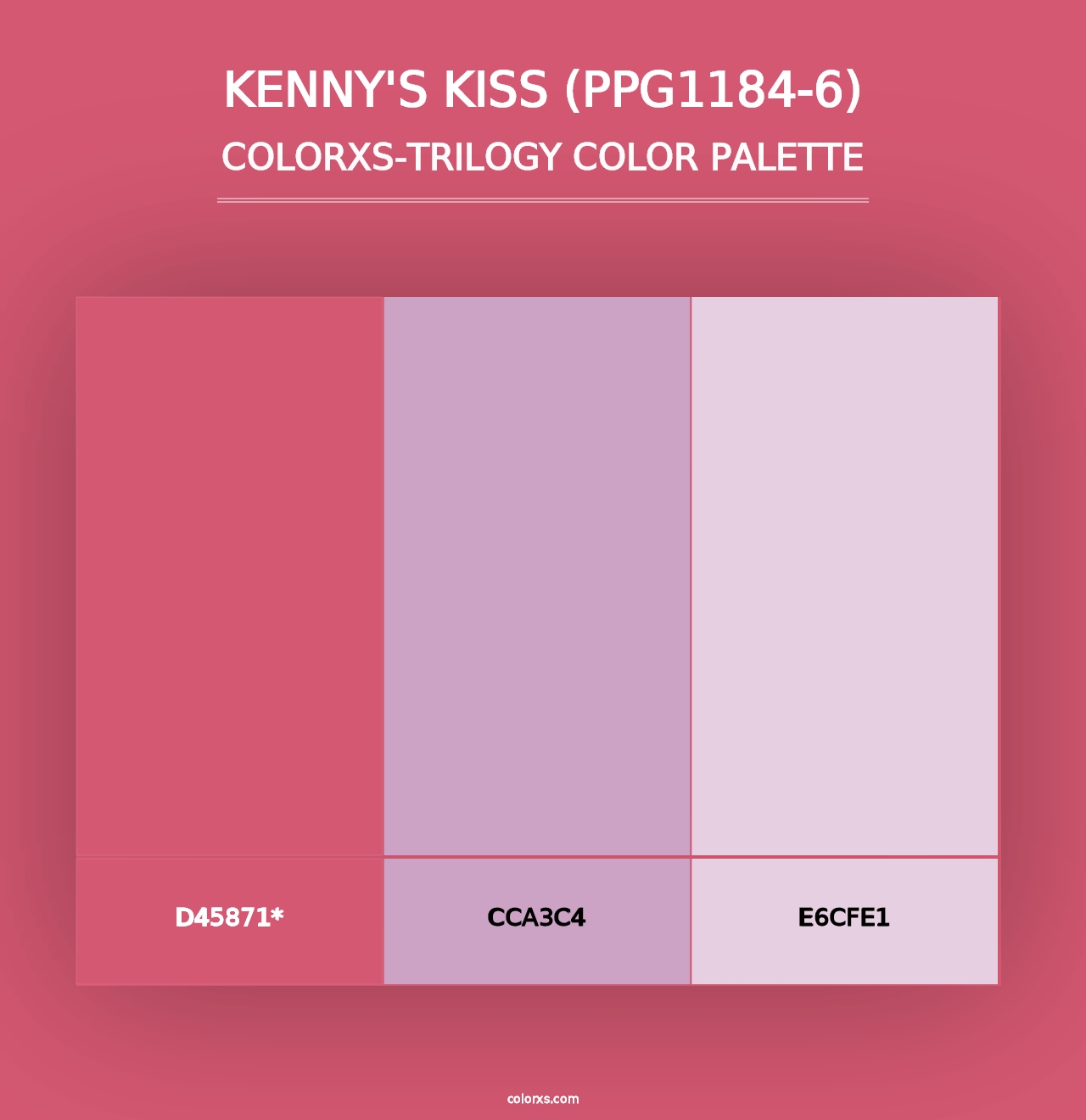 Kenny's Kiss (PPG1184-6) - Colorxs Trilogy Palette