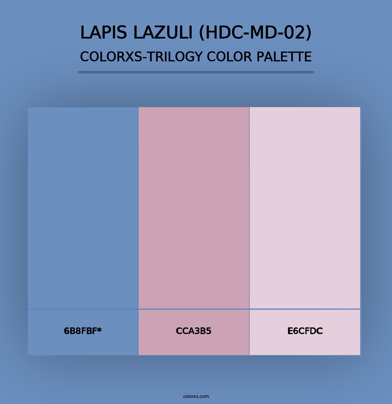 Lapis Lazuli (HDC-MD-02) - Colorxs Trilogy Palette