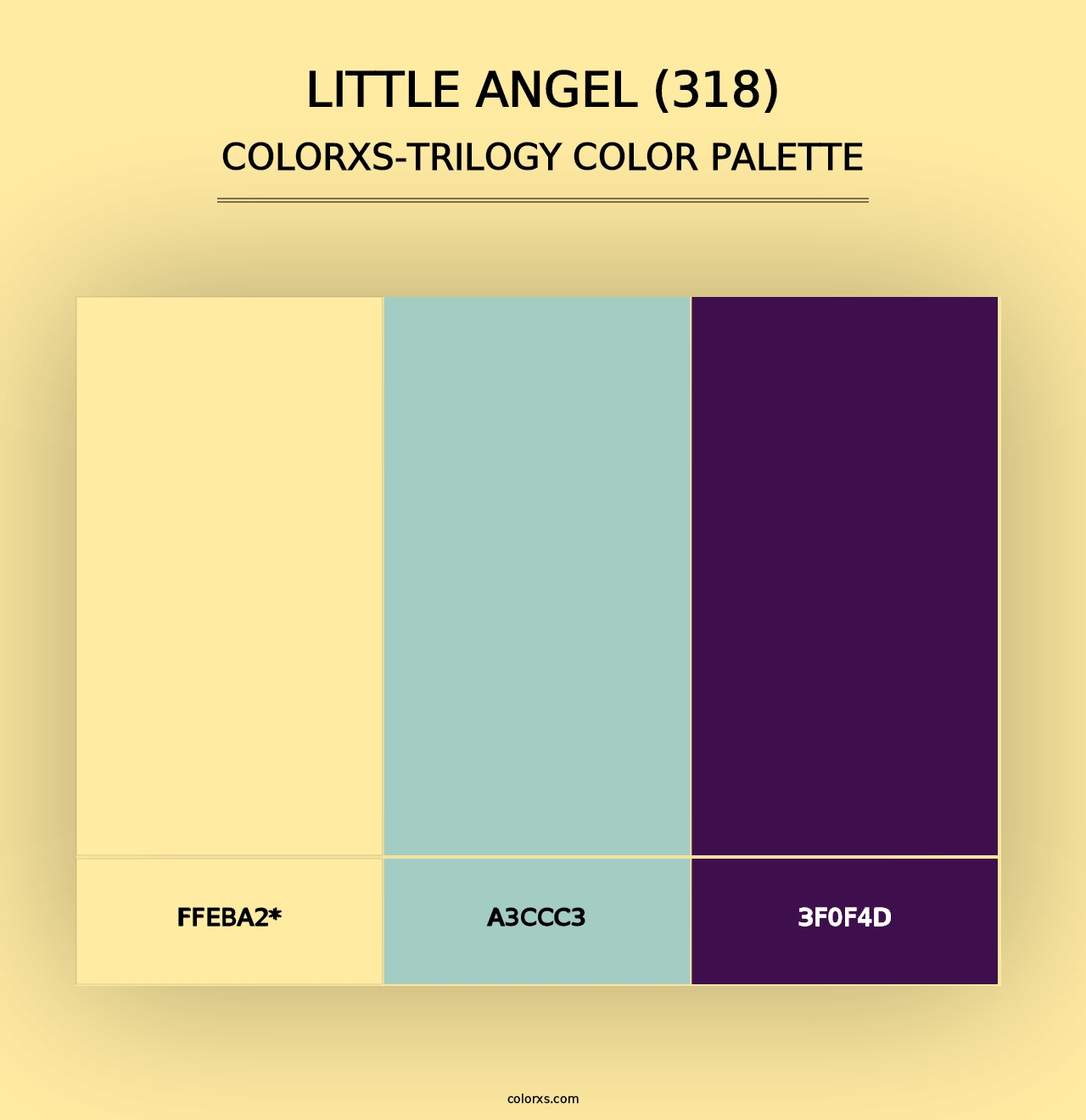 Little Angel (318) - Colorxs Trilogy Palette