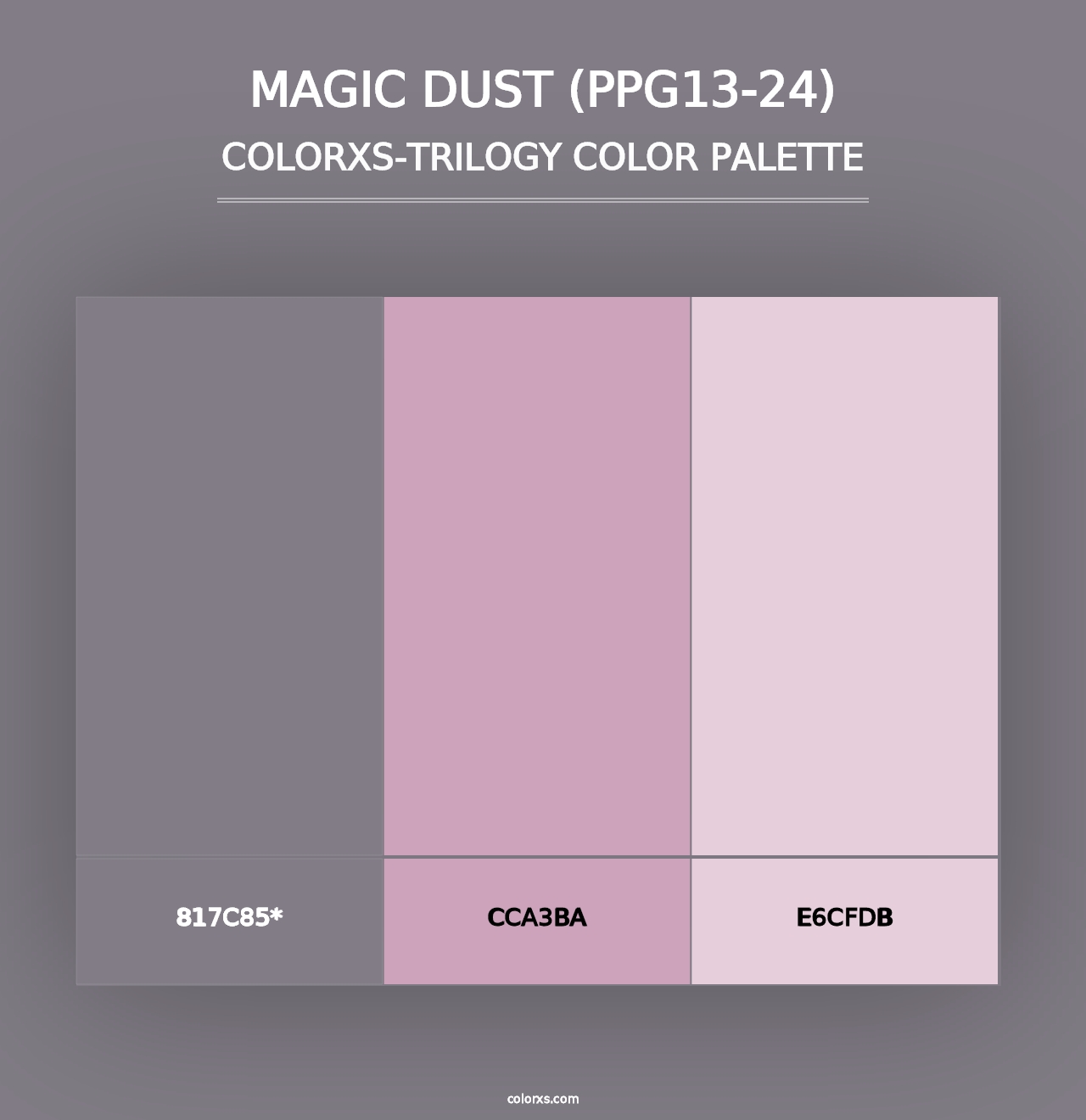 Magic Dust (PPG13-24) - Colorxs Trilogy Palette