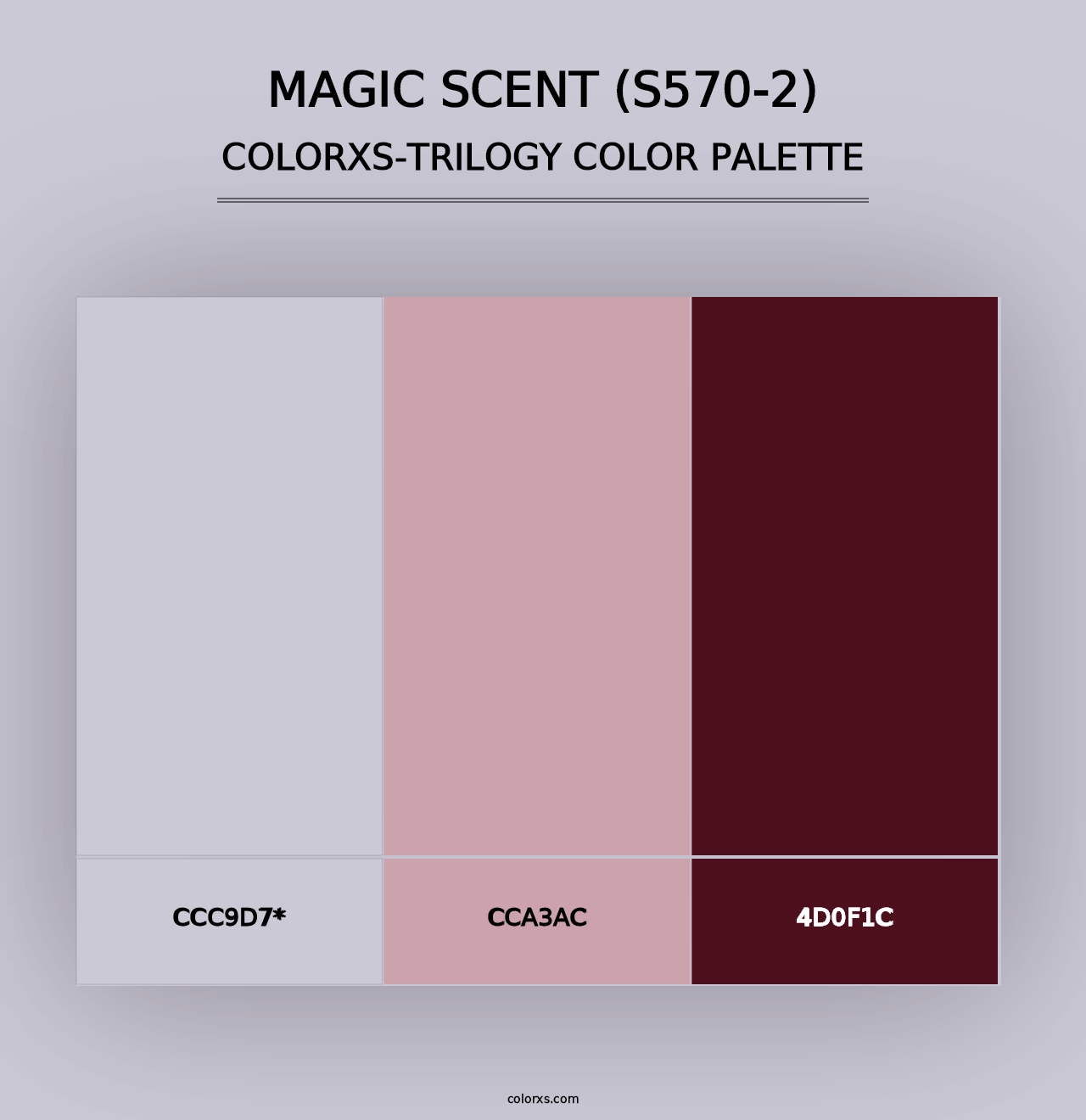 Magic Scent (S570-2) - Colorxs Trilogy Palette