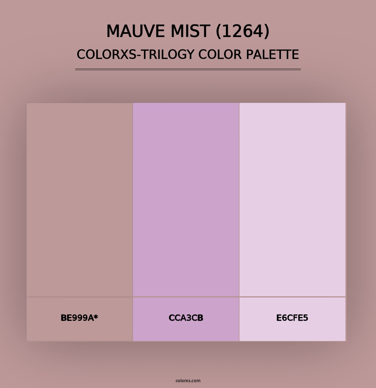 Mauve Mist (1264) - Colorxs Trilogy Palette