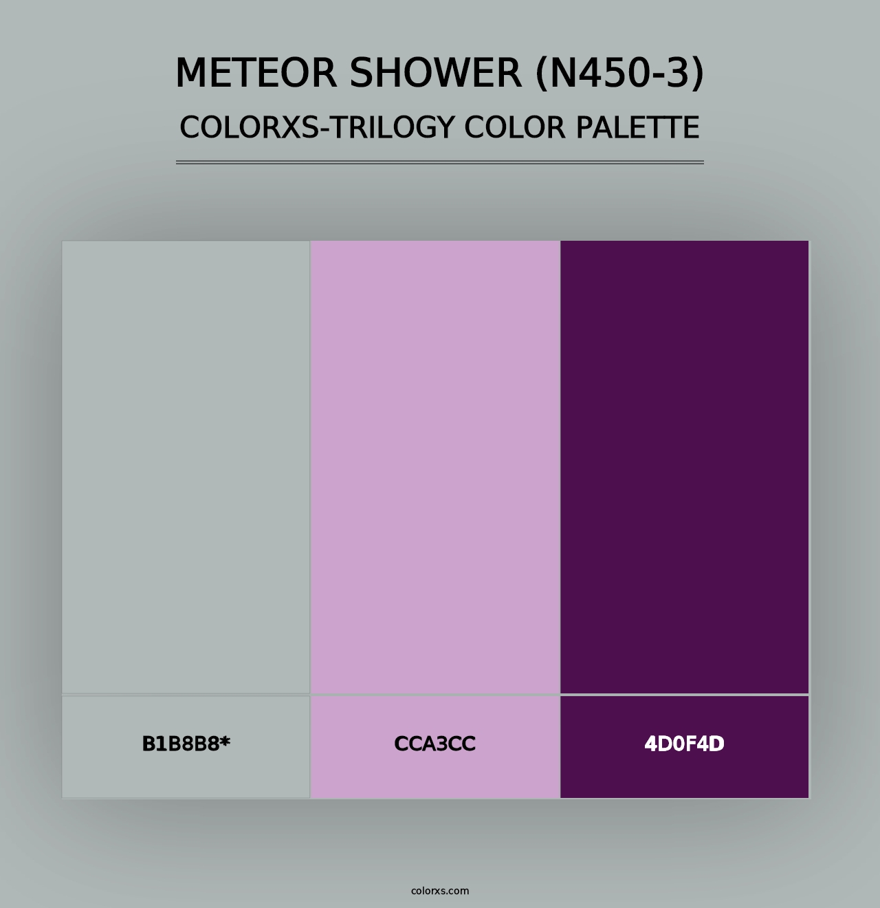 Meteor Shower (N450-3) - Colorxs Trilogy Palette