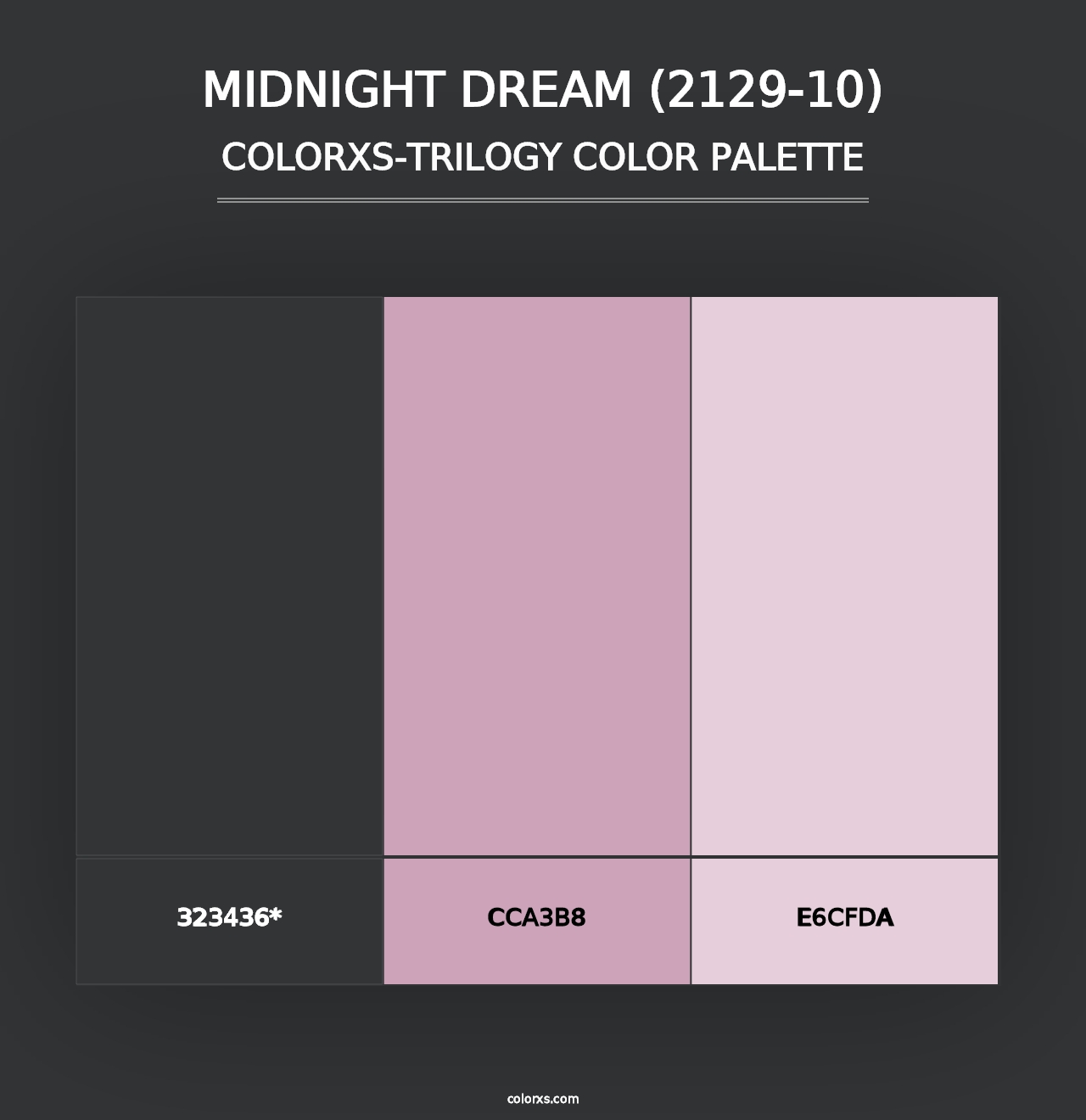 Midnight Dream (2129-10) - Colorxs Trilogy Palette