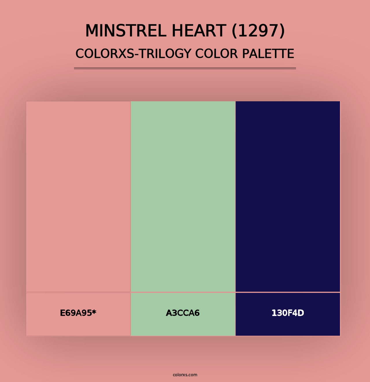 Minstrel Heart (1297) - Colorxs Trilogy Palette