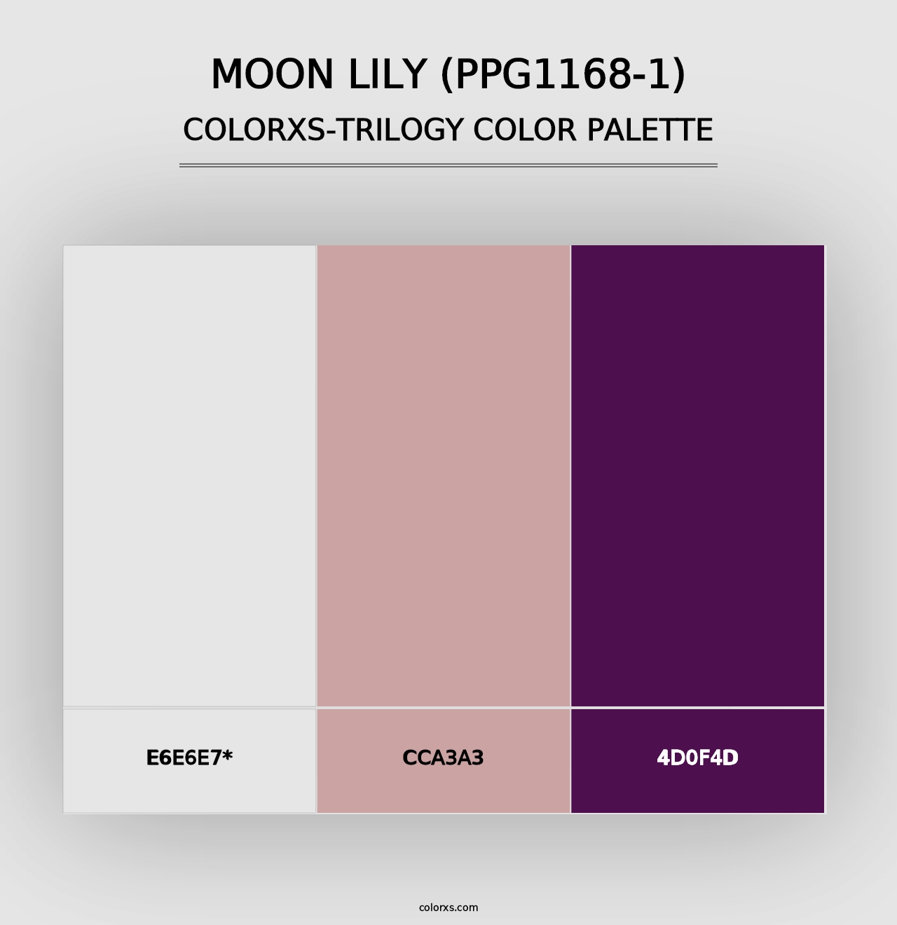 Moon Lily (PPG1168-1) - Colorxs Trilogy Palette