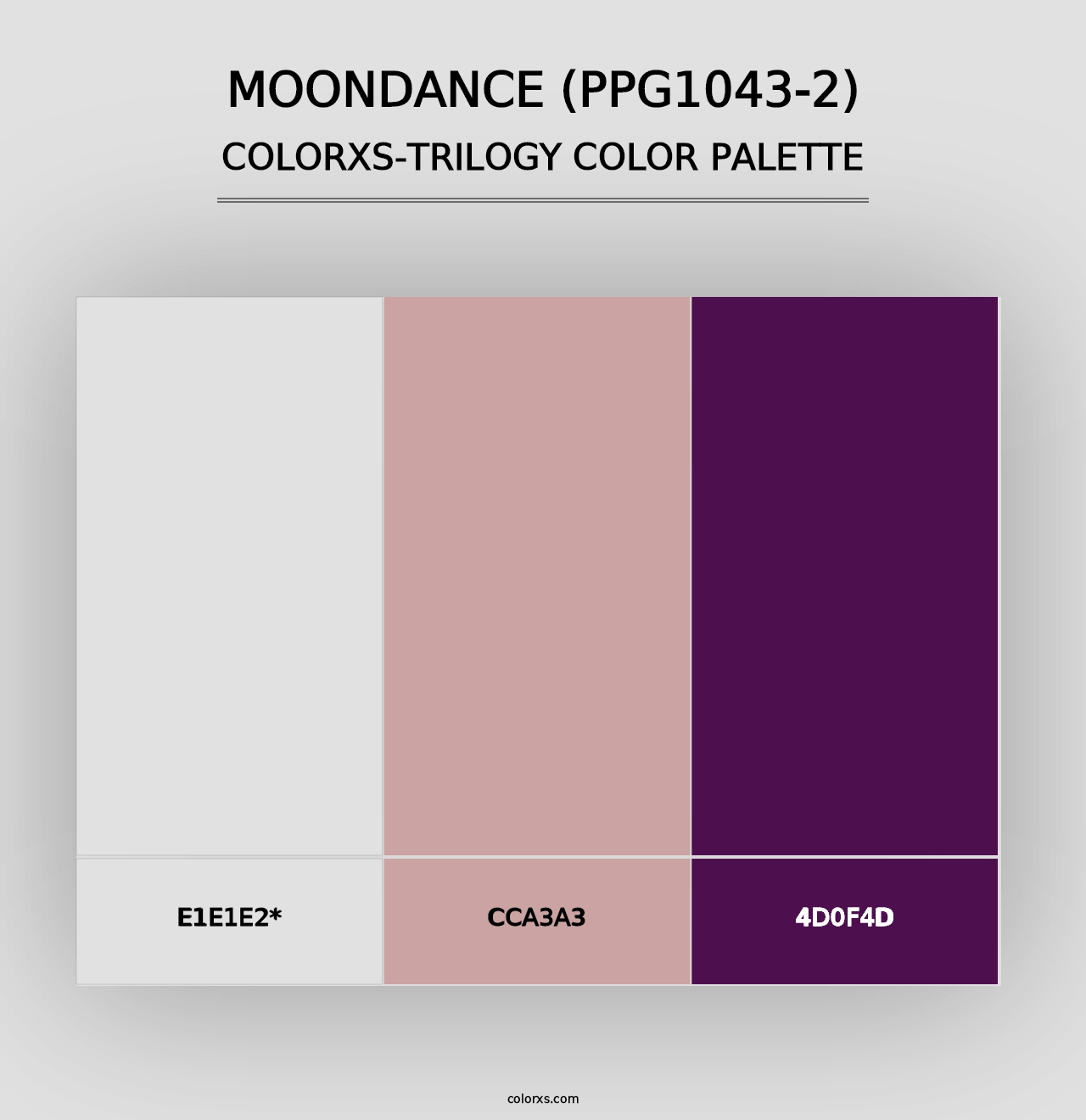 Moondance (PPG1043-2) - Colorxs Trilogy Palette