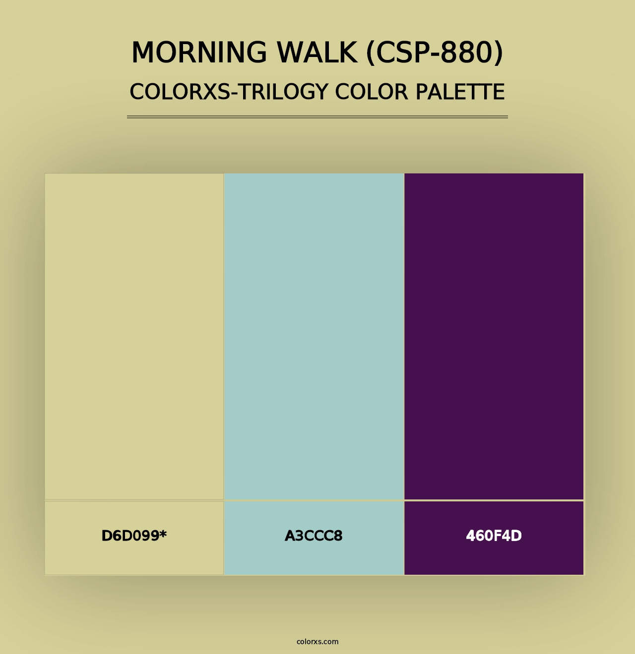 Morning Walk (CSP-880) - Colorxs Trilogy Palette