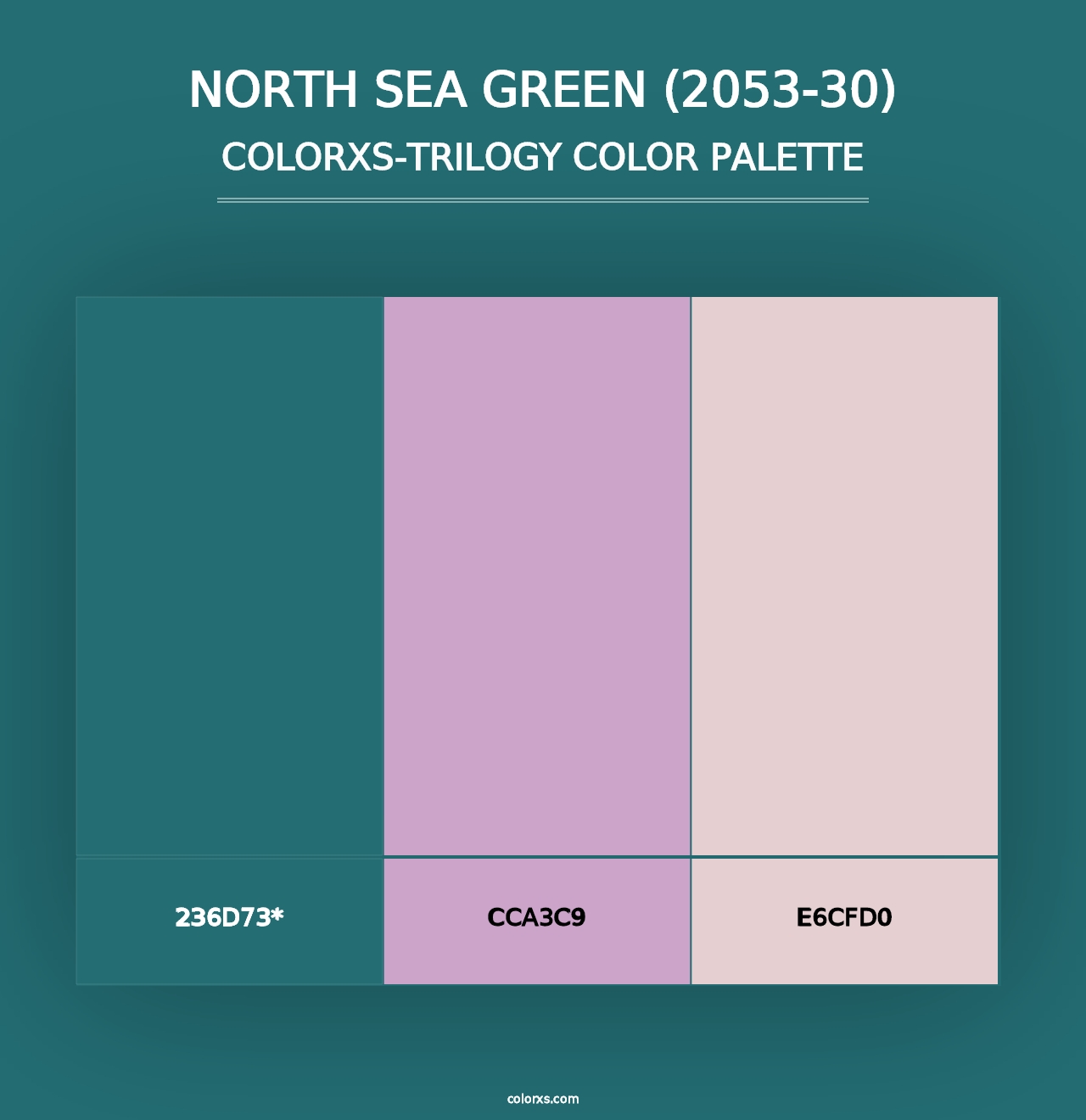 North Sea Green (2053-30) - Colorxs Trilogy Palette