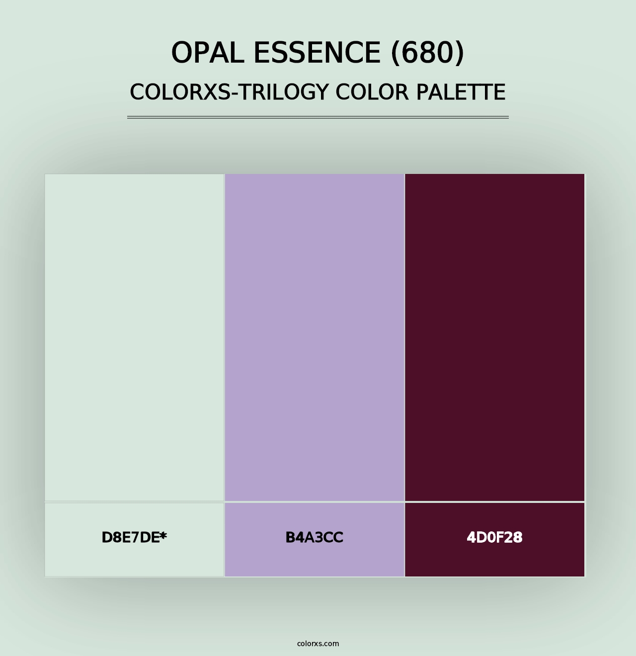 Opal Essence (680) - Colorxs Trilogy Palette