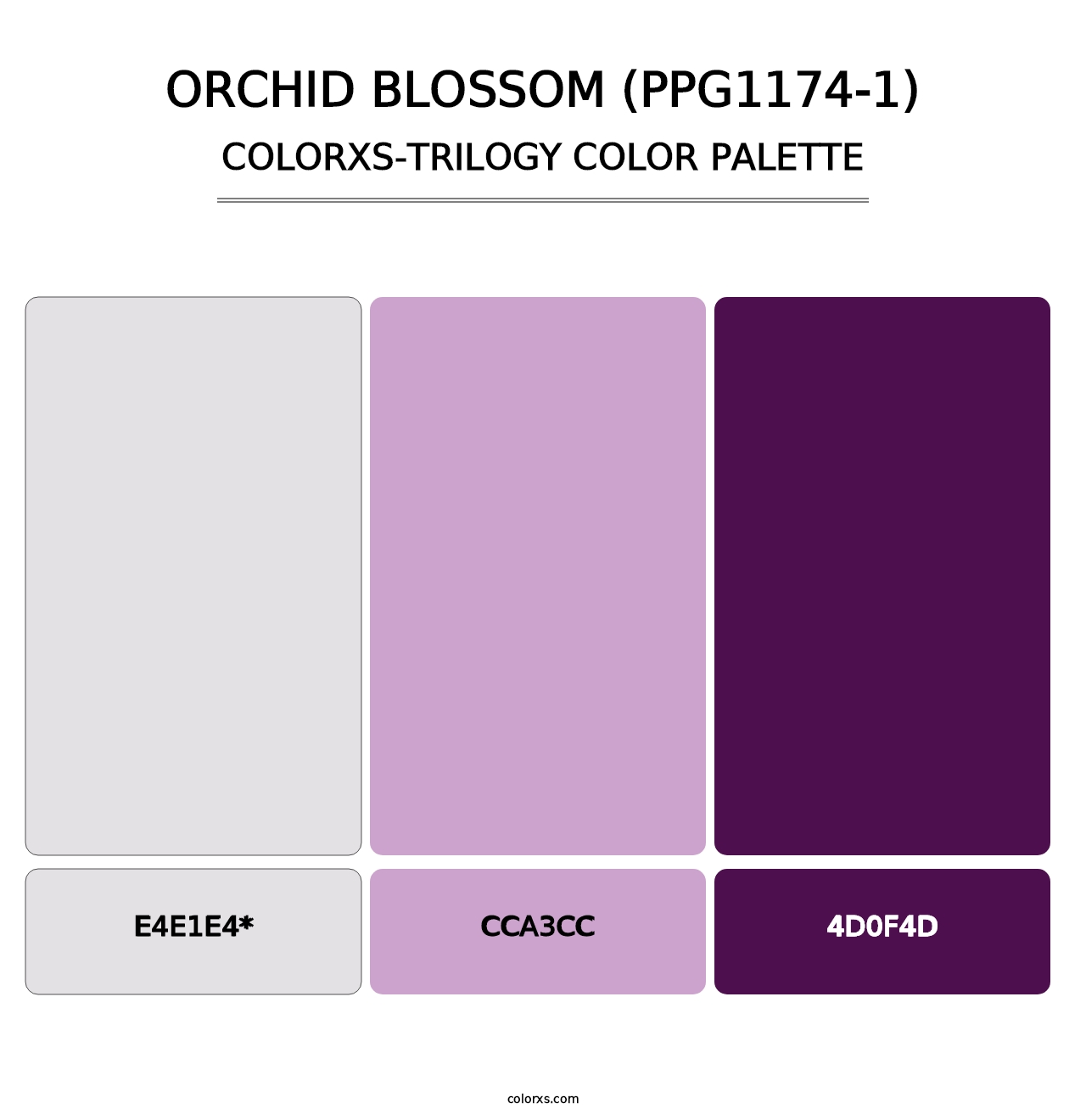 Orchid Blossom (PPG1174-1) - Colorxs Trilogy Palette