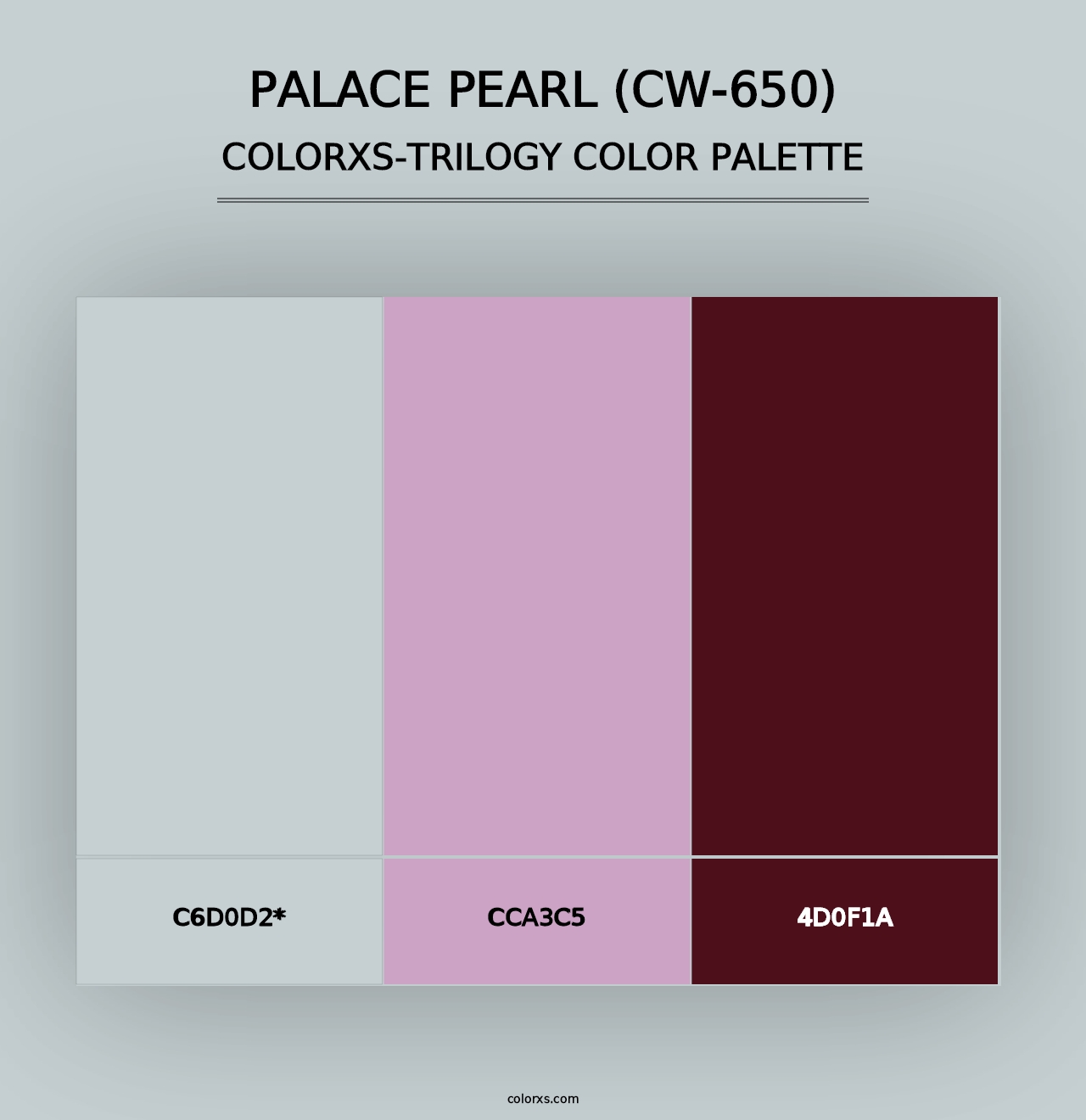 Palace Pearl (CW-650) - Colorxs Trilogy Palette