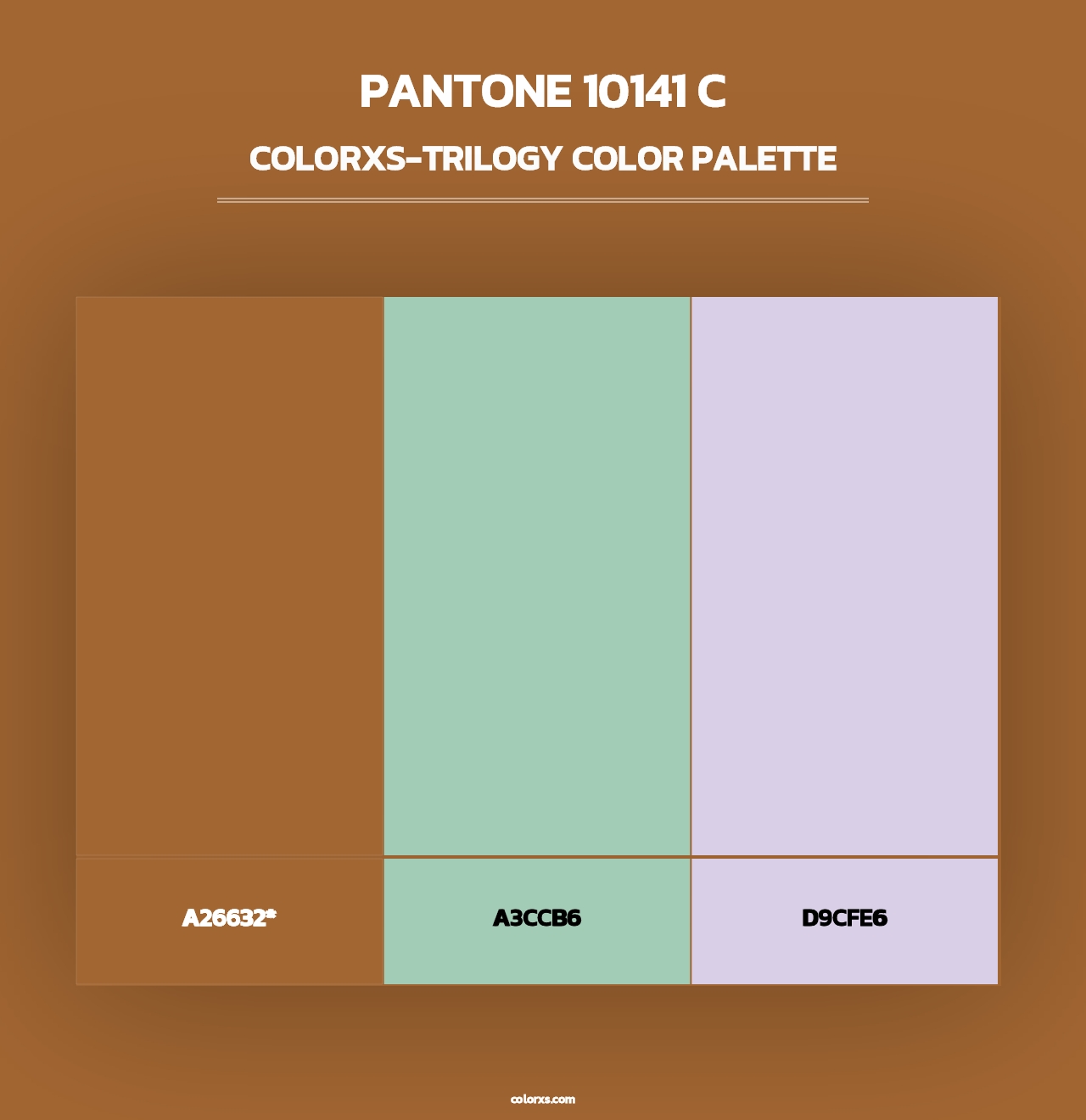 PANTONE 10141 C - Colorxs Trilogy Palette