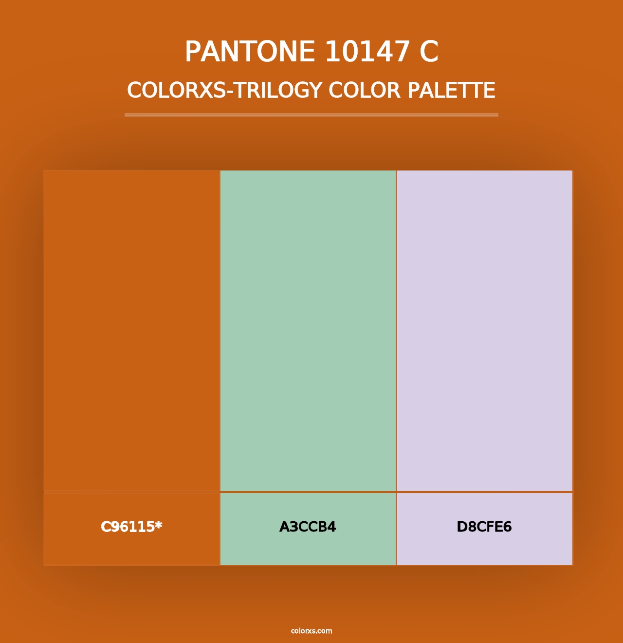 PANTONE 10147 C - Colorxs Trilogy Palette